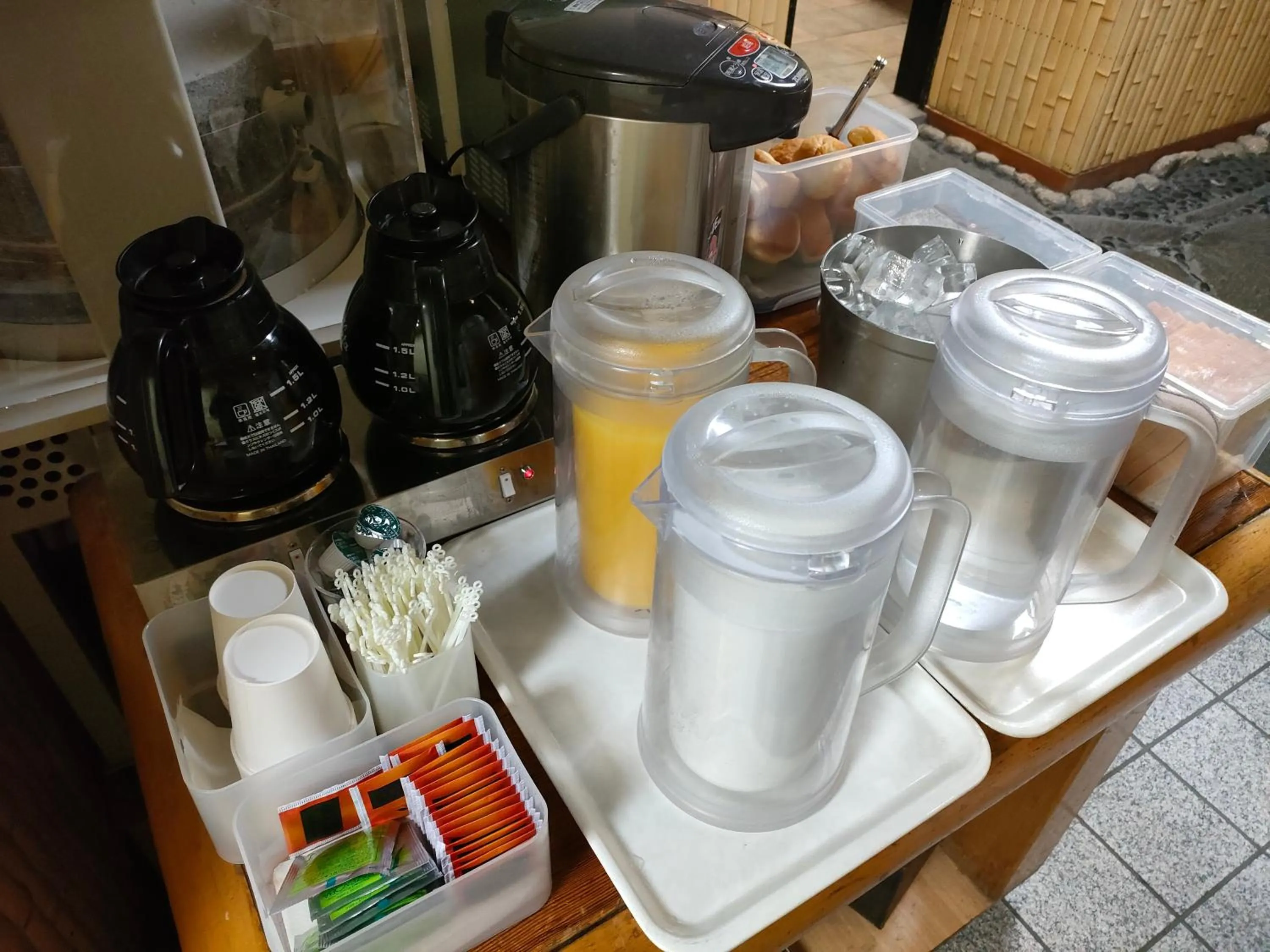 Buffet breakfast in Hotel Edoya