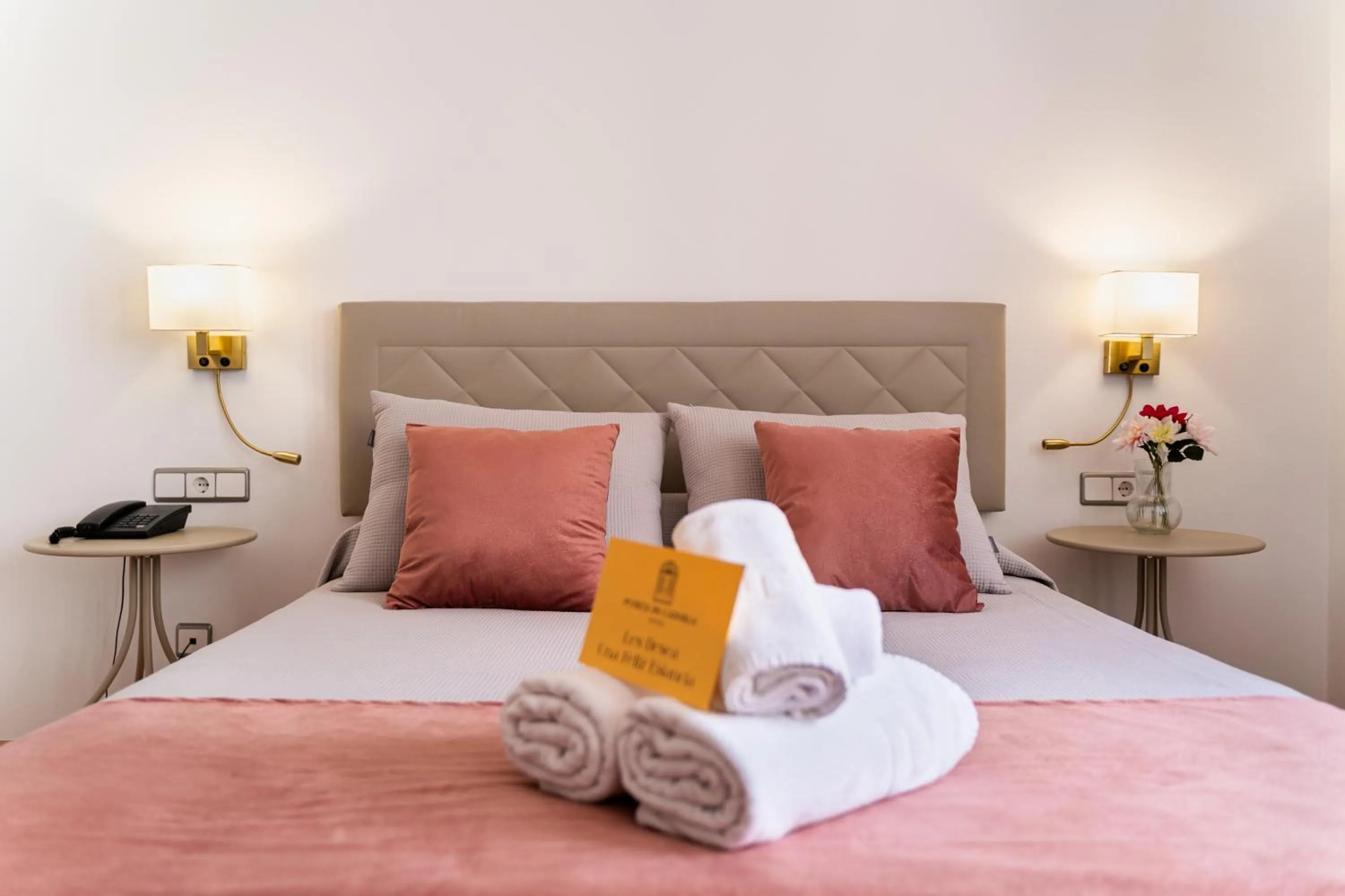 Bed in Hotel Puerta de Cazorla