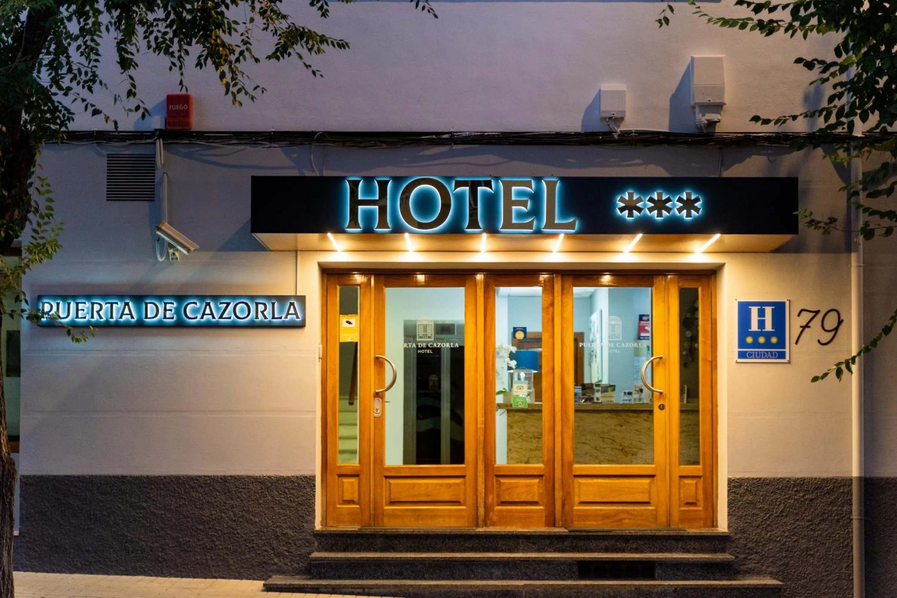 Property building in Hotel Puerta de Cazorla
