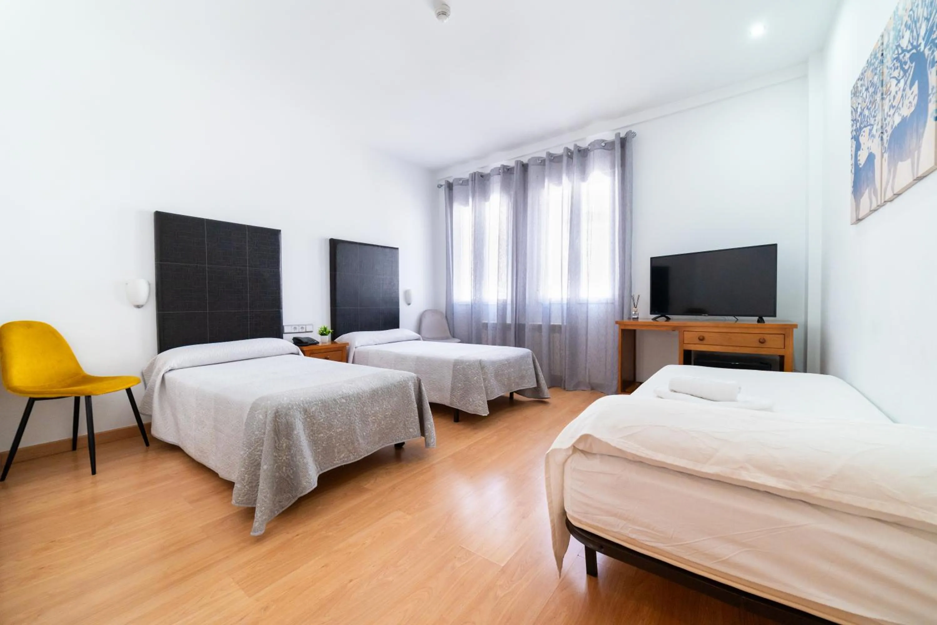 Bed in Hotel Puerta de Cazorla
