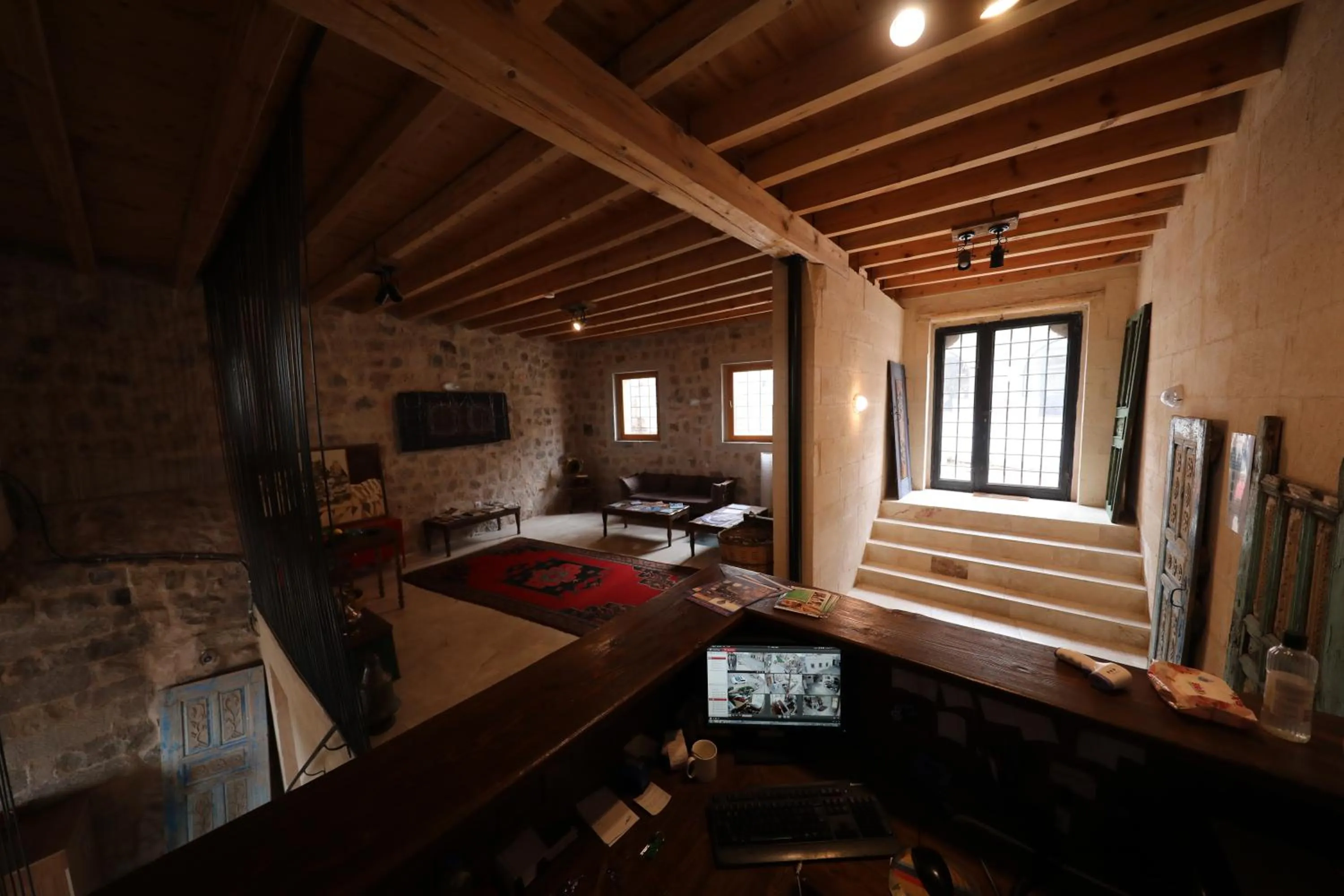 Property building in Helike Cave Suites