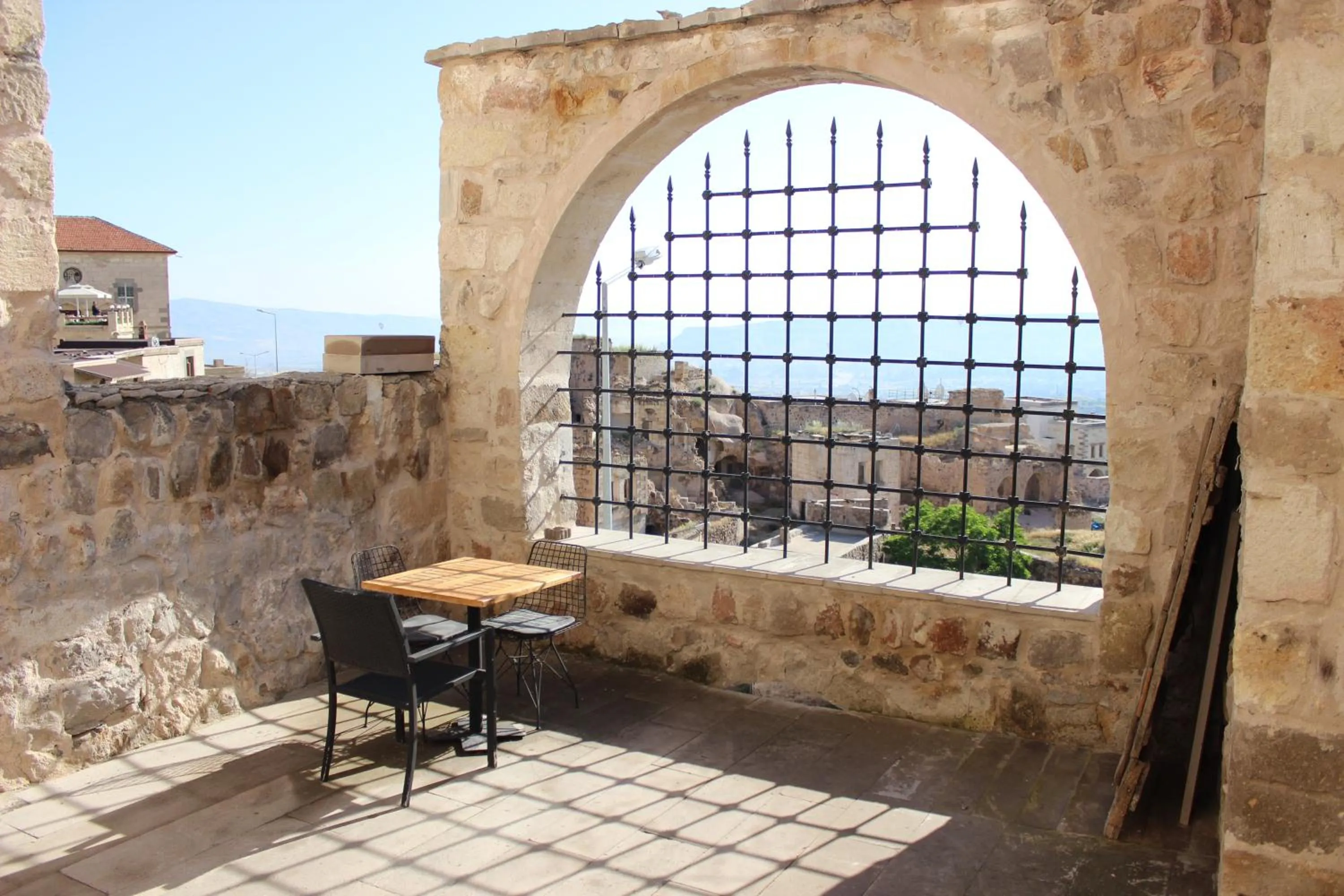 Balcony/Terrace in Helike Cave Suites