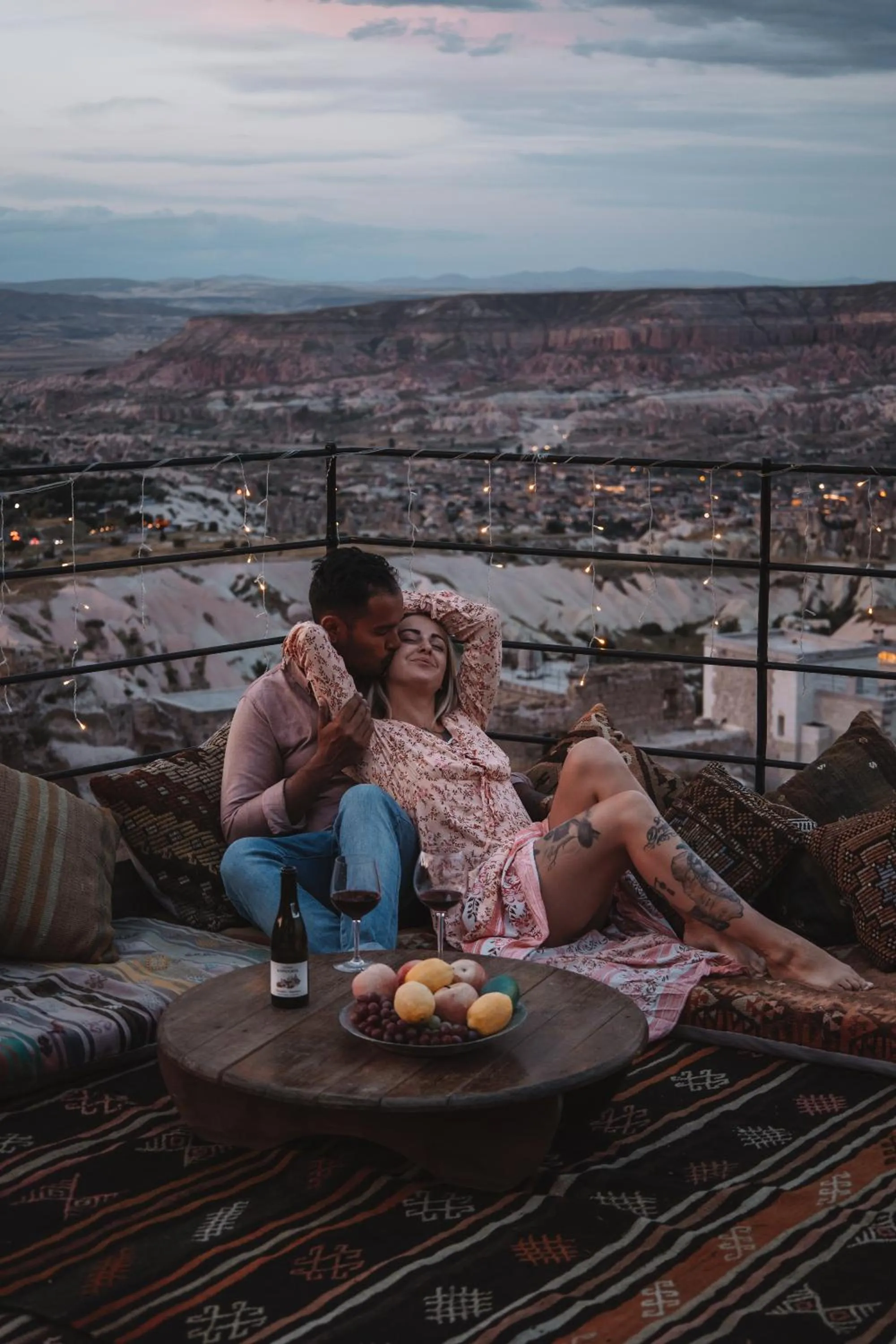 Natural landscape in Helike Cave Suites