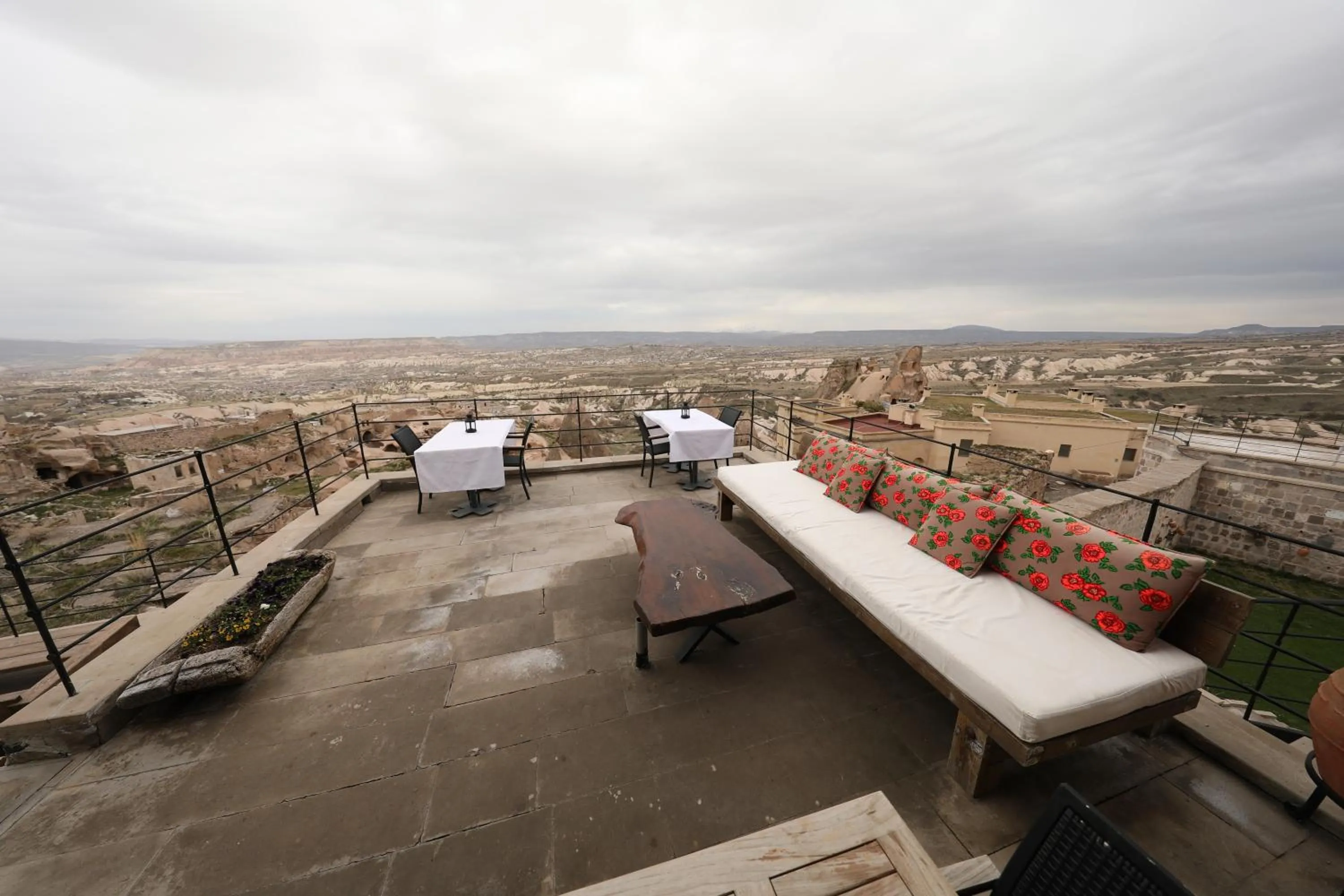 Natural landscape in Helike Cave Suites