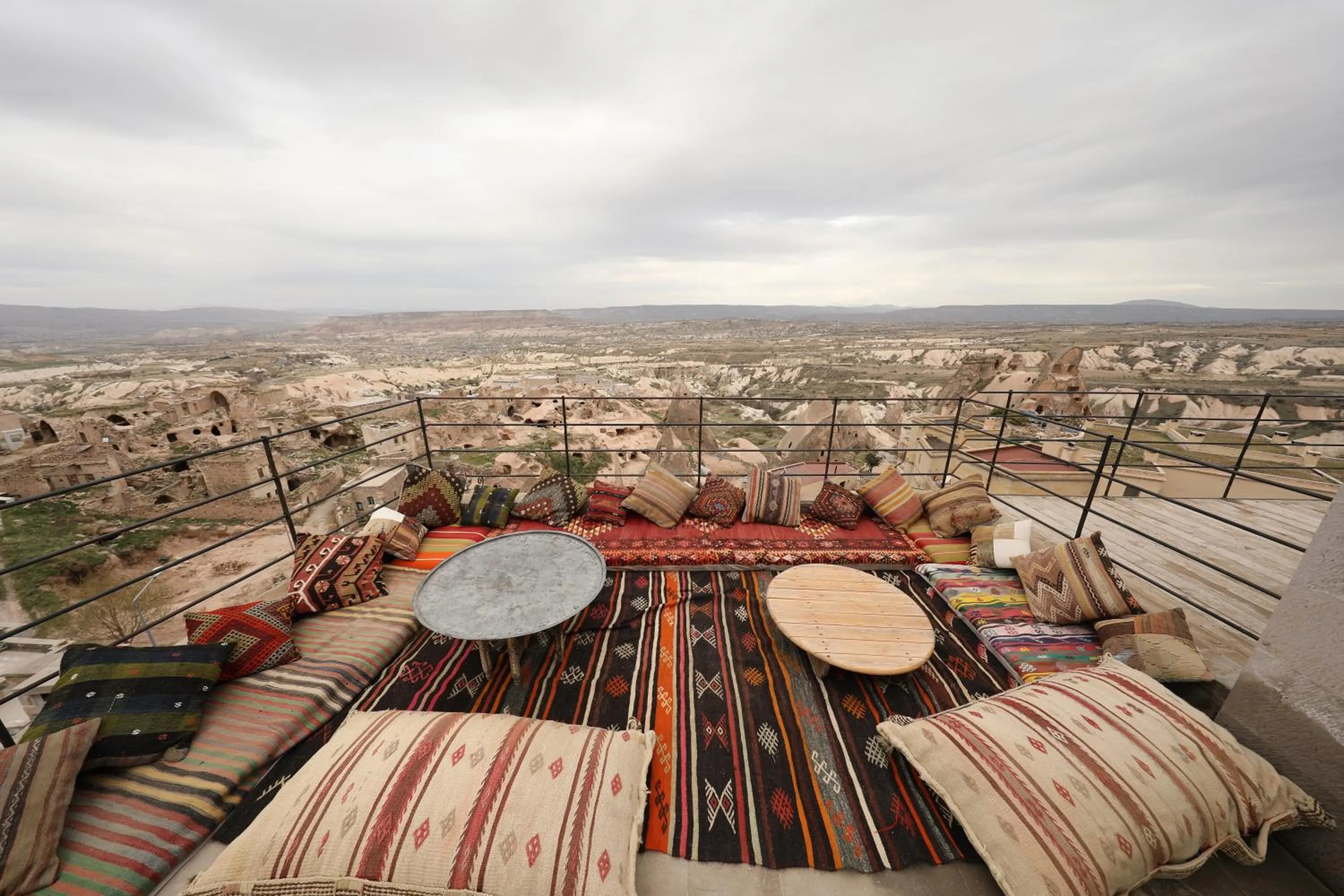 Natural landscape in Helike Cave Suites