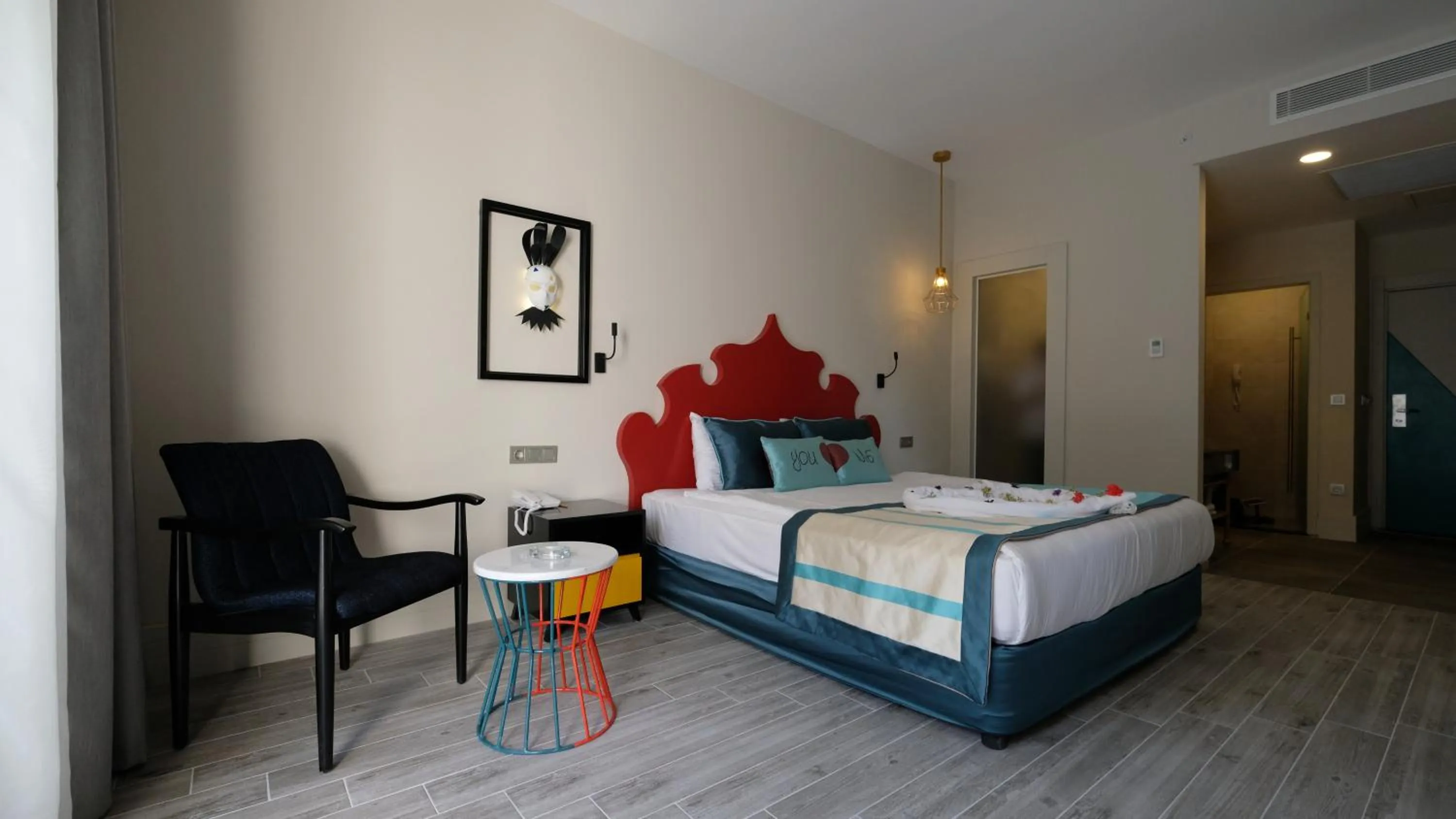 Bed in Seaden Valentine Resort & Spa