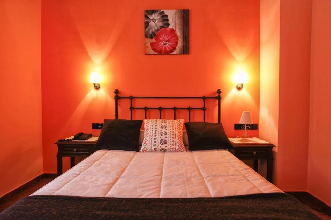 Bed in Hotel La Ercina