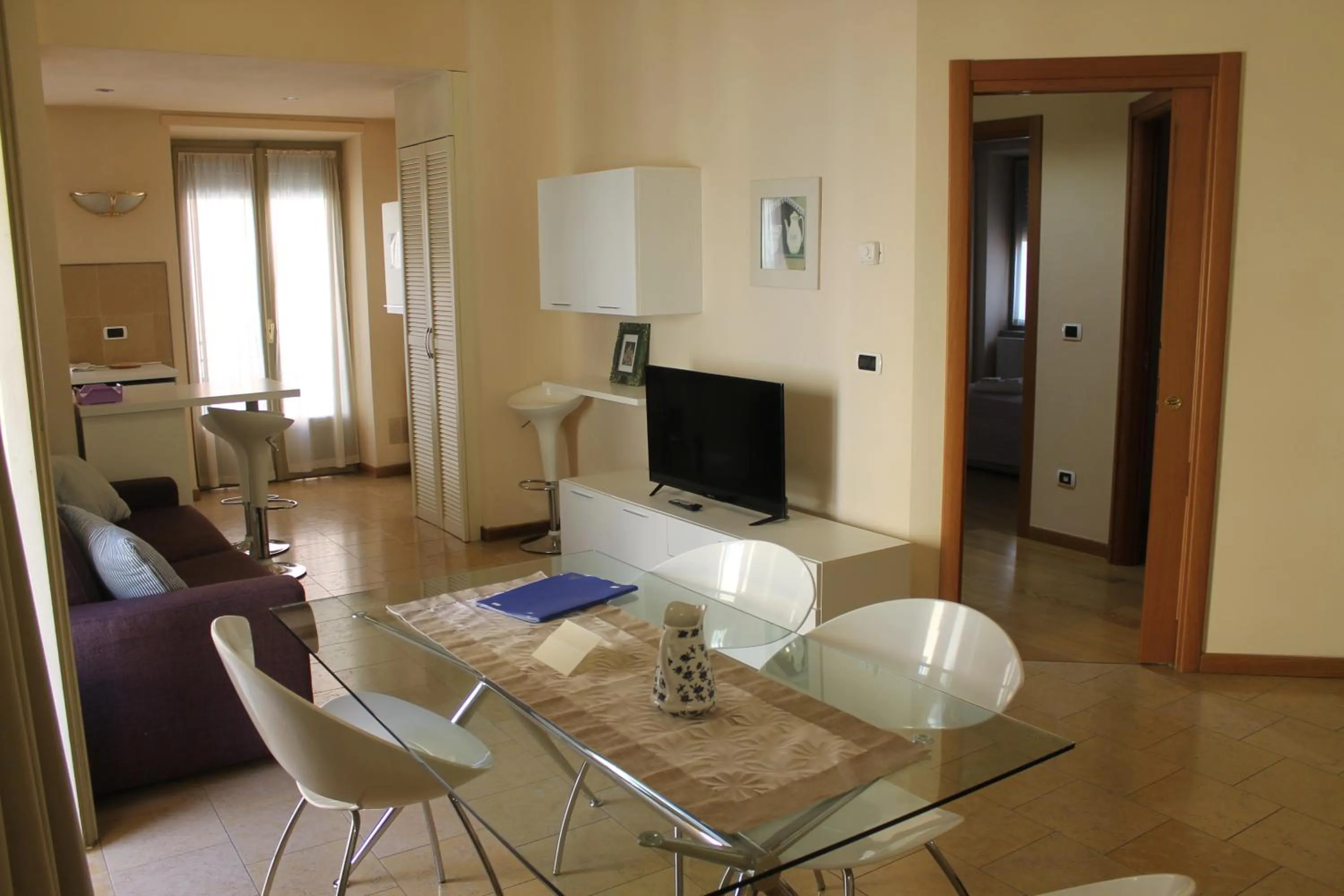 Seating area in Casa Paolina