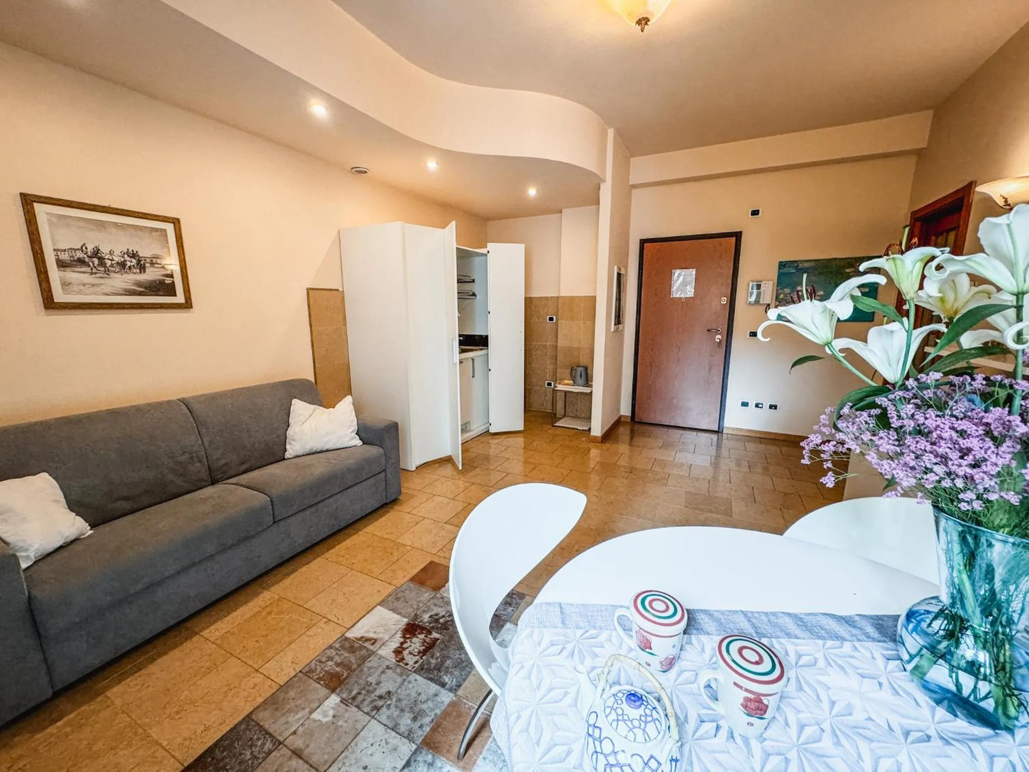 Kitchen or kitchenette in Casa Paolina