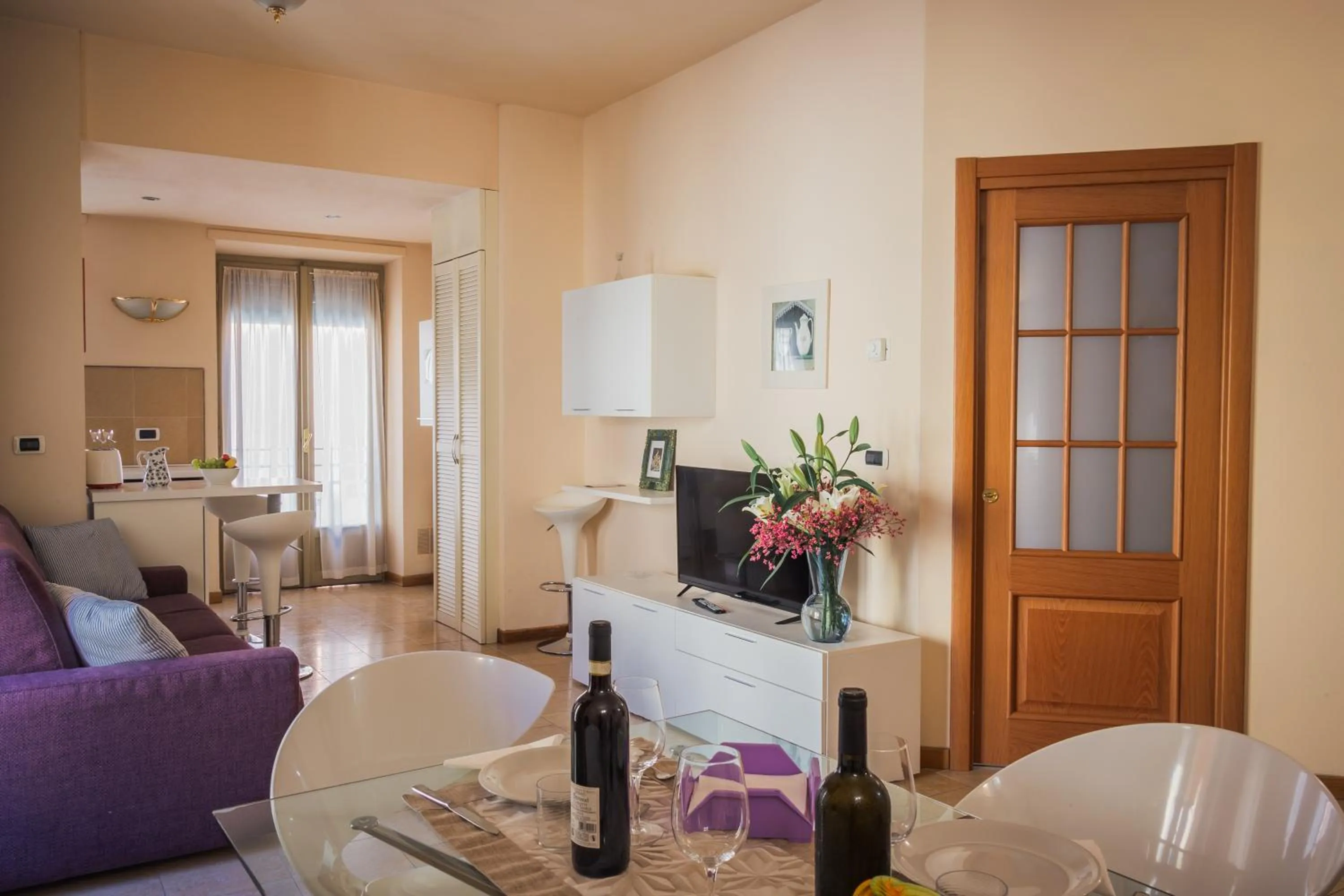 Kitchen or kitchenette in Casa Paolina