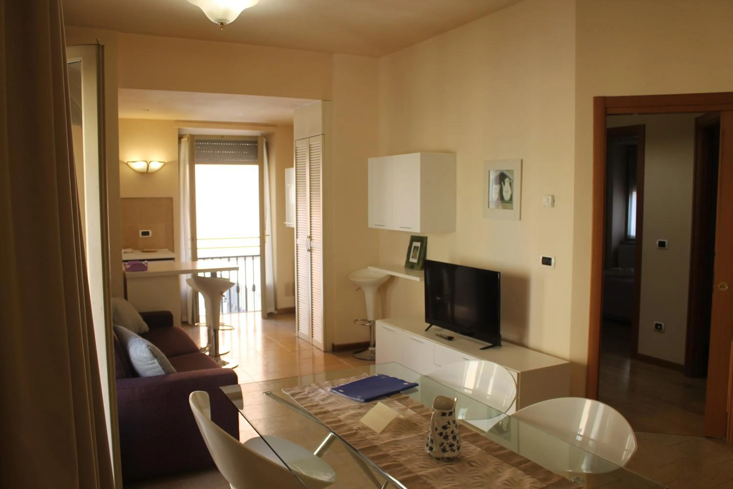 Communal lounge/ TV room in Casa Paolina