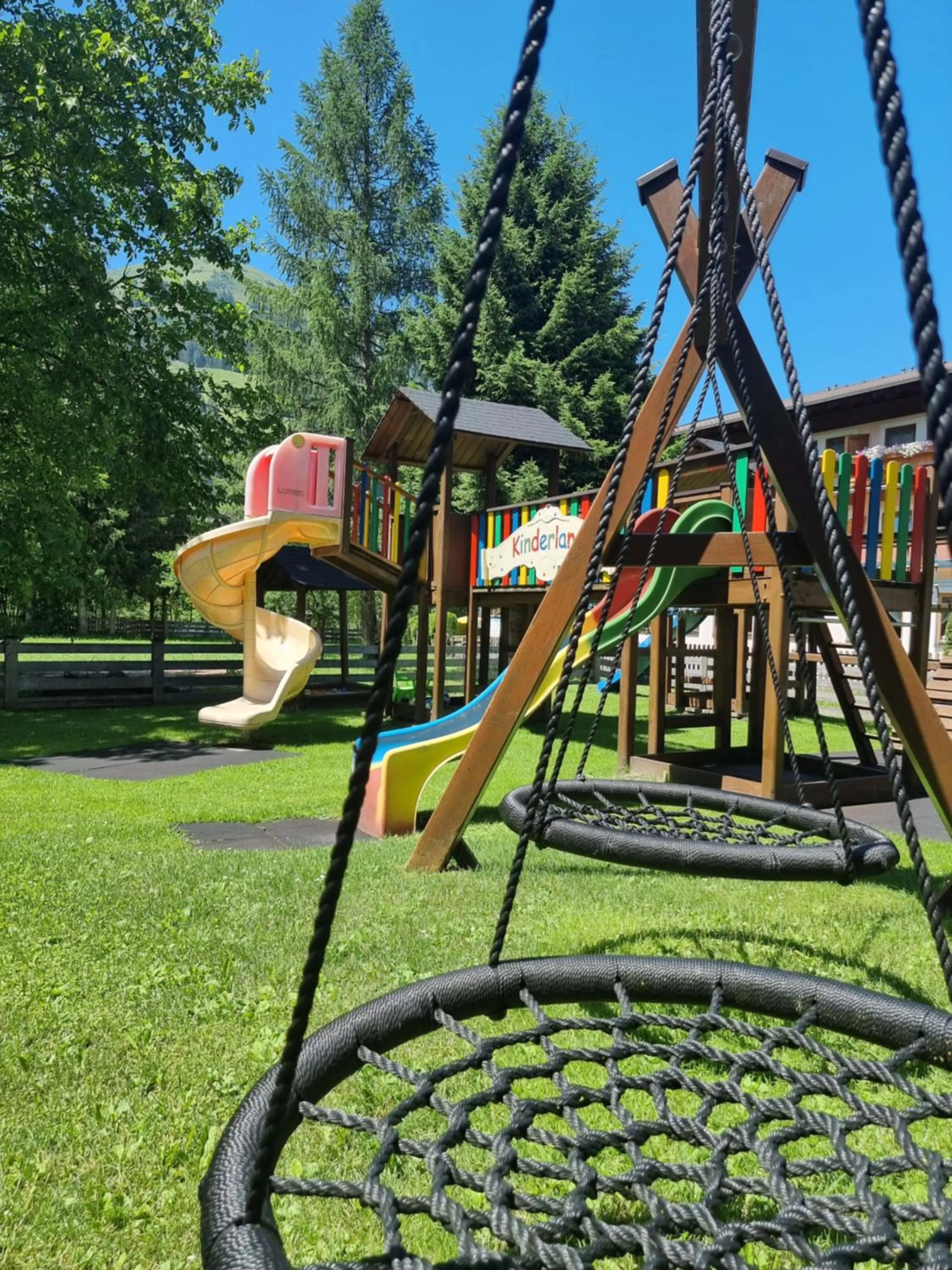 Children play ground in Hotel Alpina