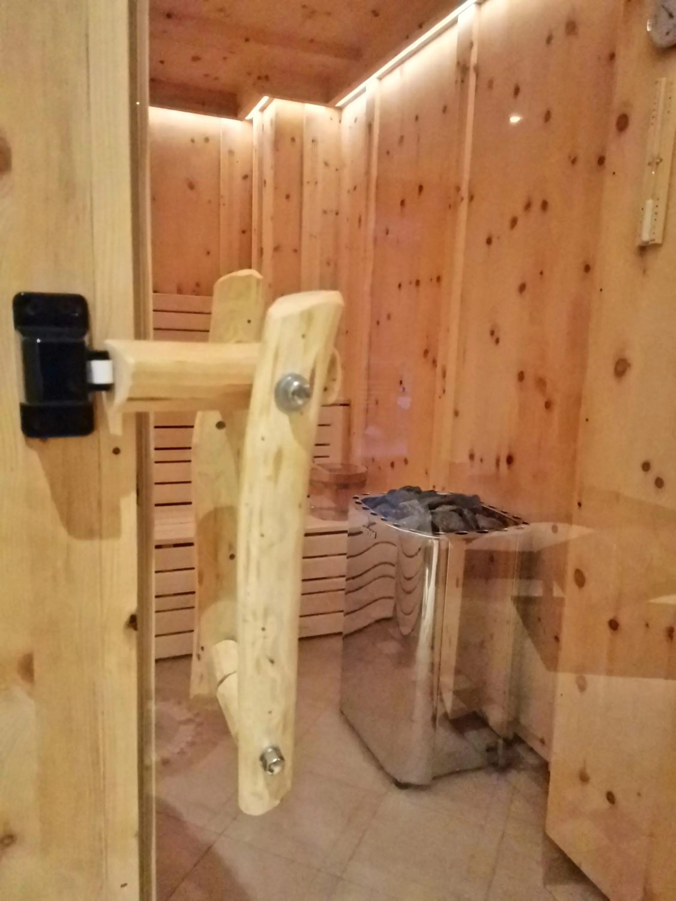 Sauna in Hotel Alpina