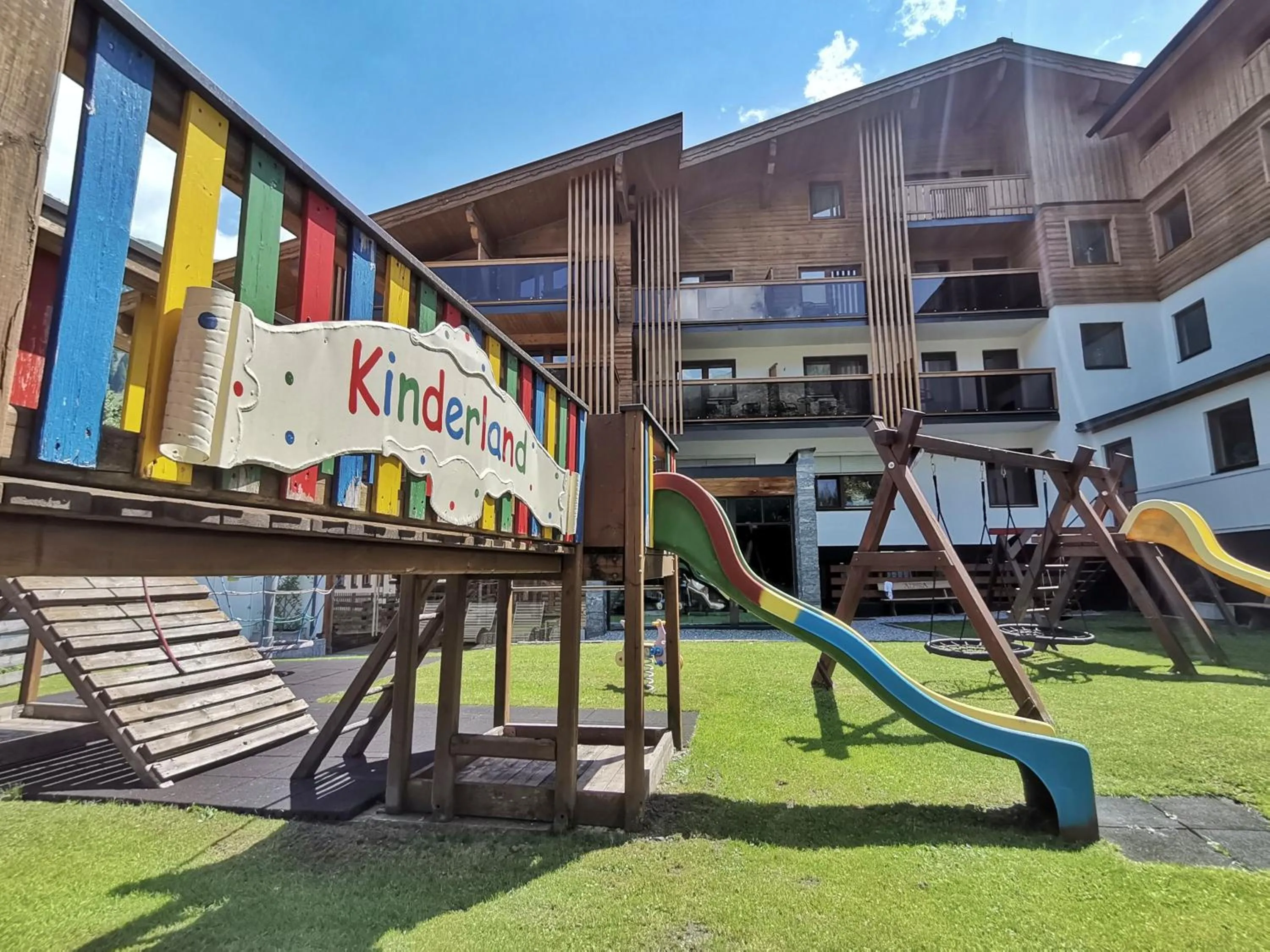 Children play ground in Hotel Alpina