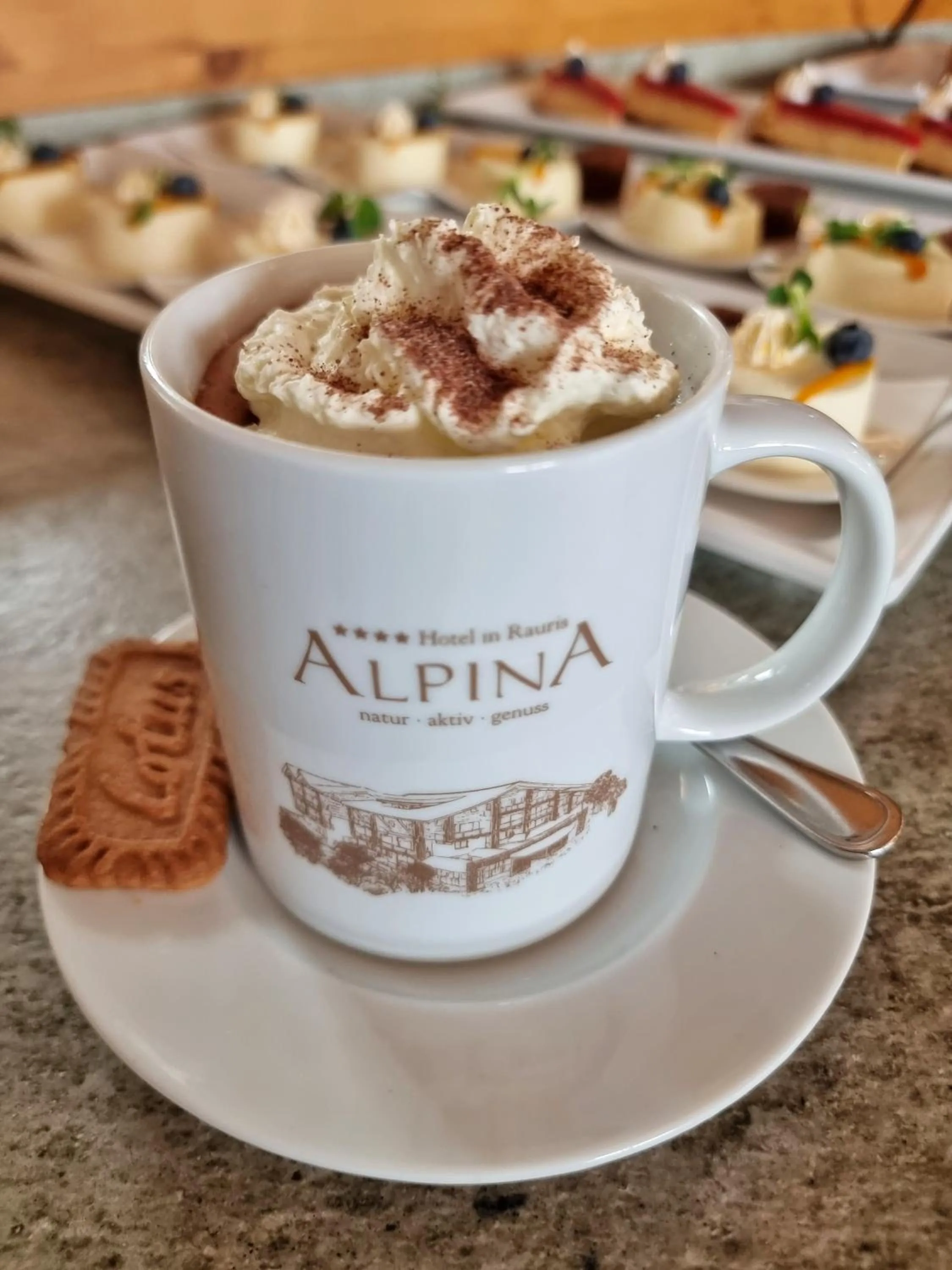 Breakfast in Hotel Alpina