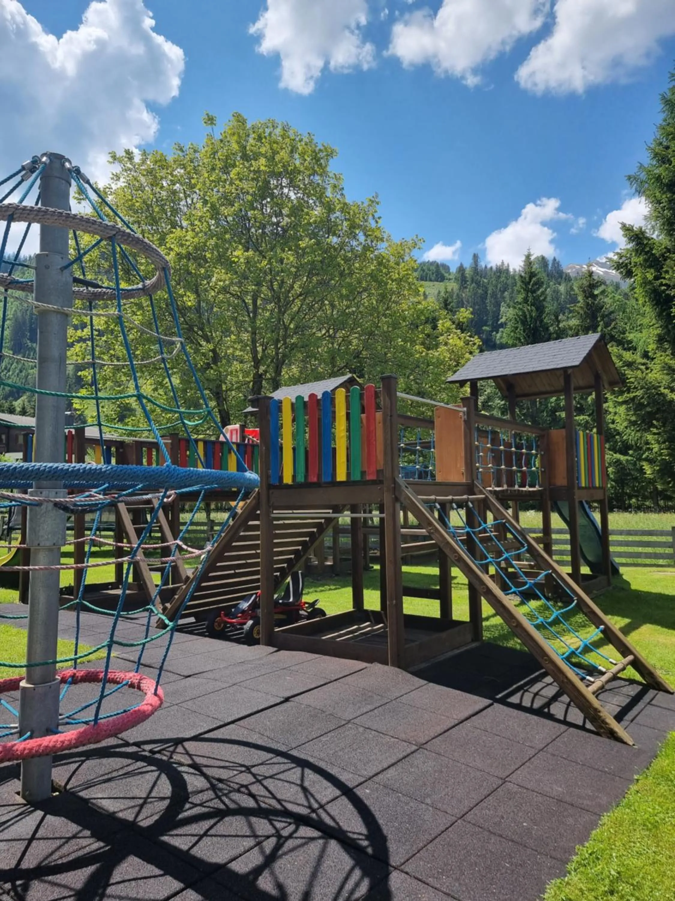 Children play ground in Hotel Alpina