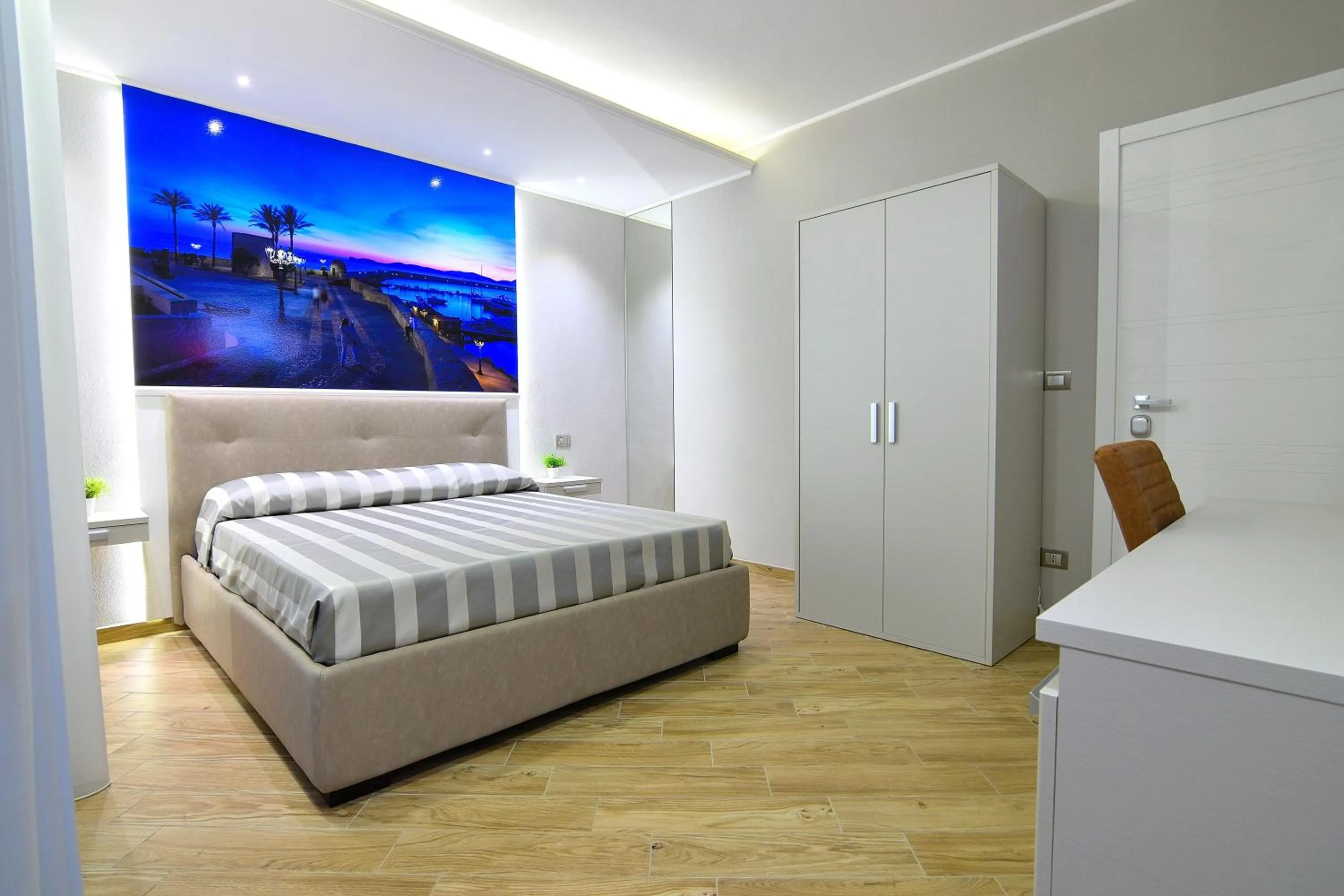 Photo of the whole room, Bed in Starry Sky Charming House