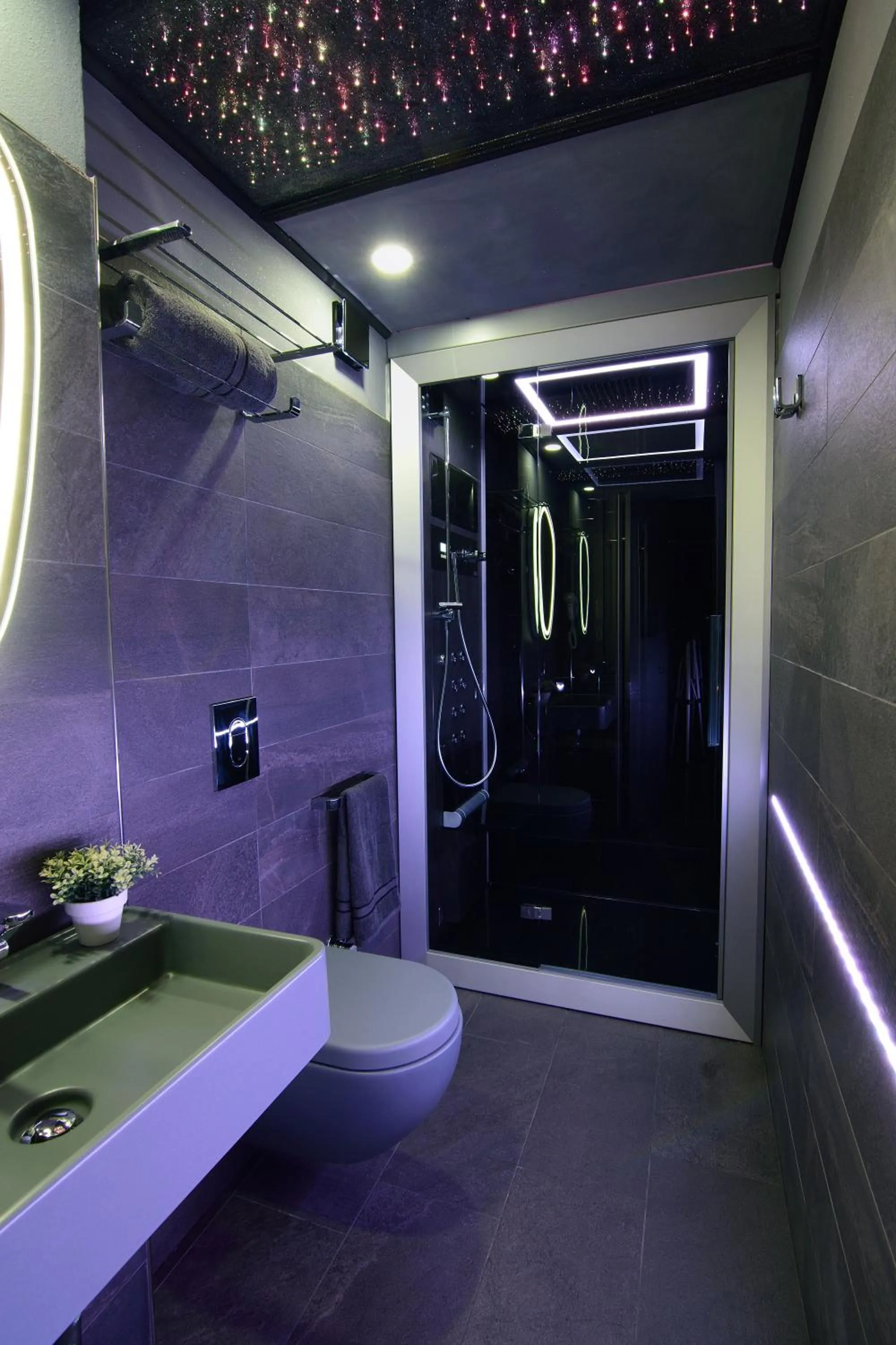 Bathroom in Starry Sky Charming House