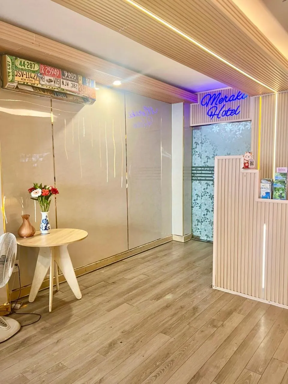 Lobby or reception in Meraki Hotel