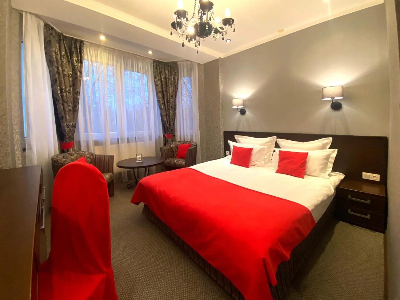 Bed in Eney Boutique Hotel