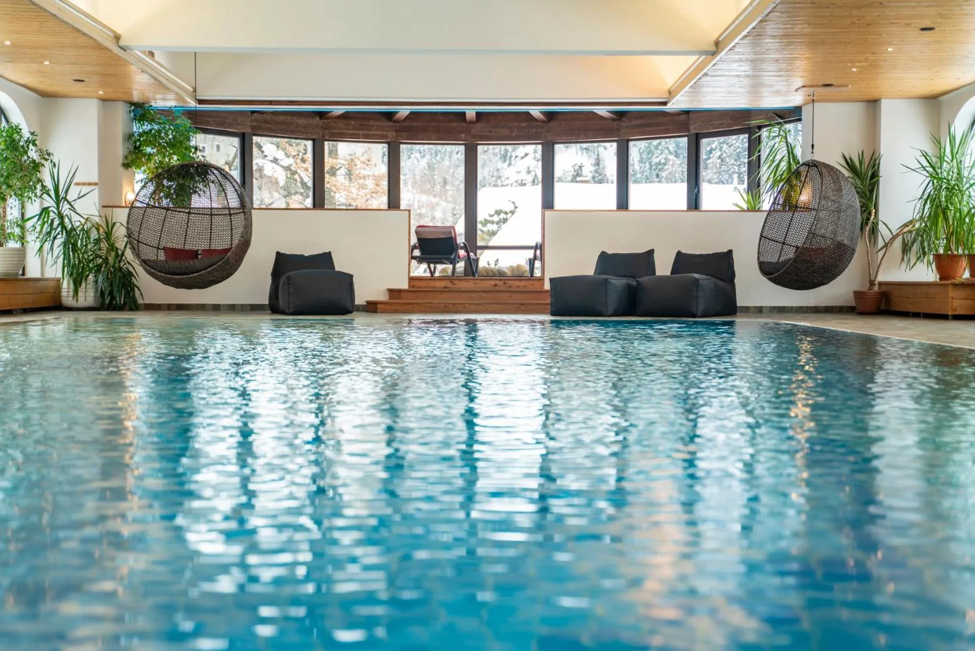 Swimming pool in Beauty & Wellness Hotel Tirolerhof