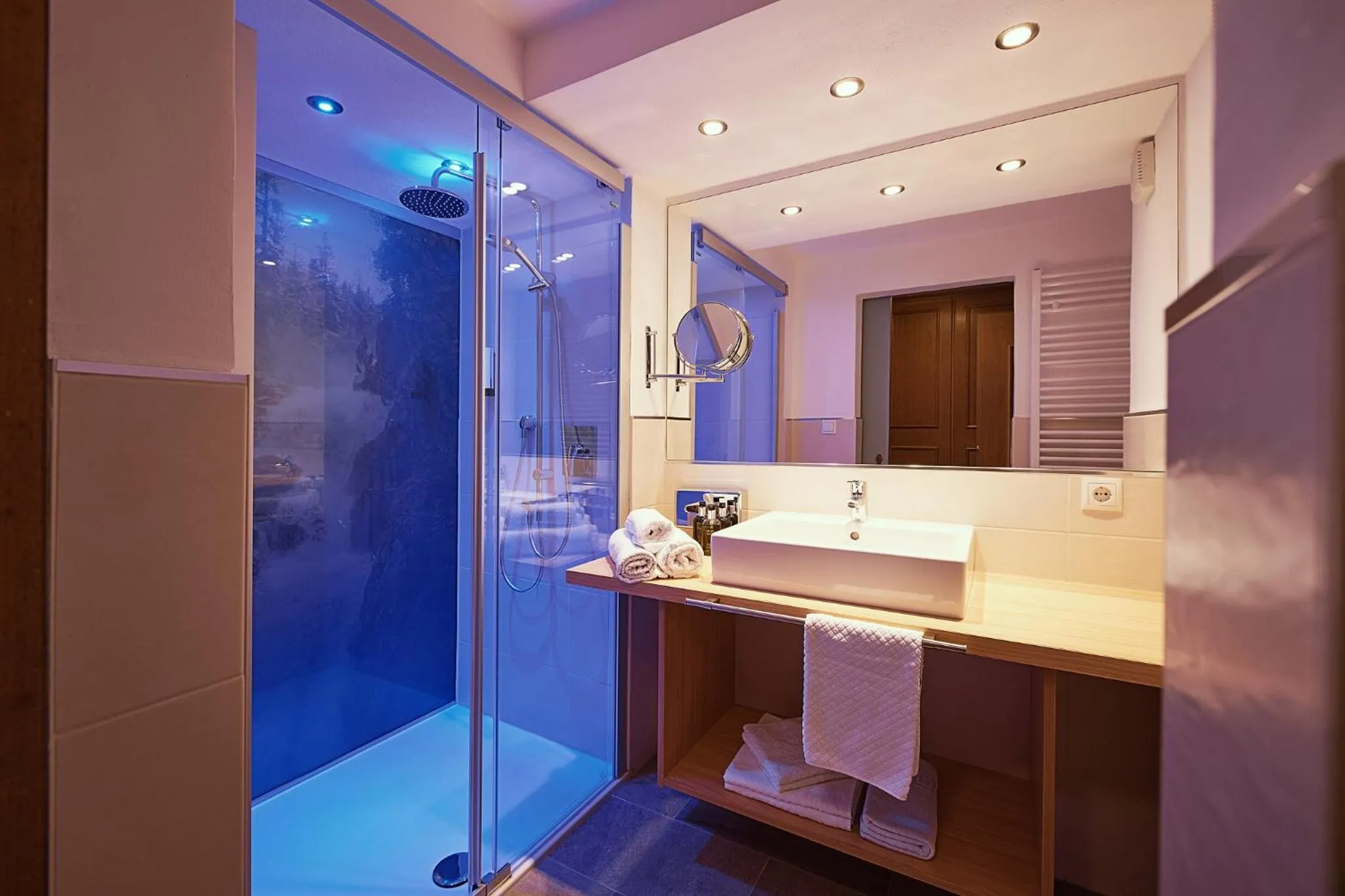 Bathroom in Beauty & Wellness Hotel Tirolerhof