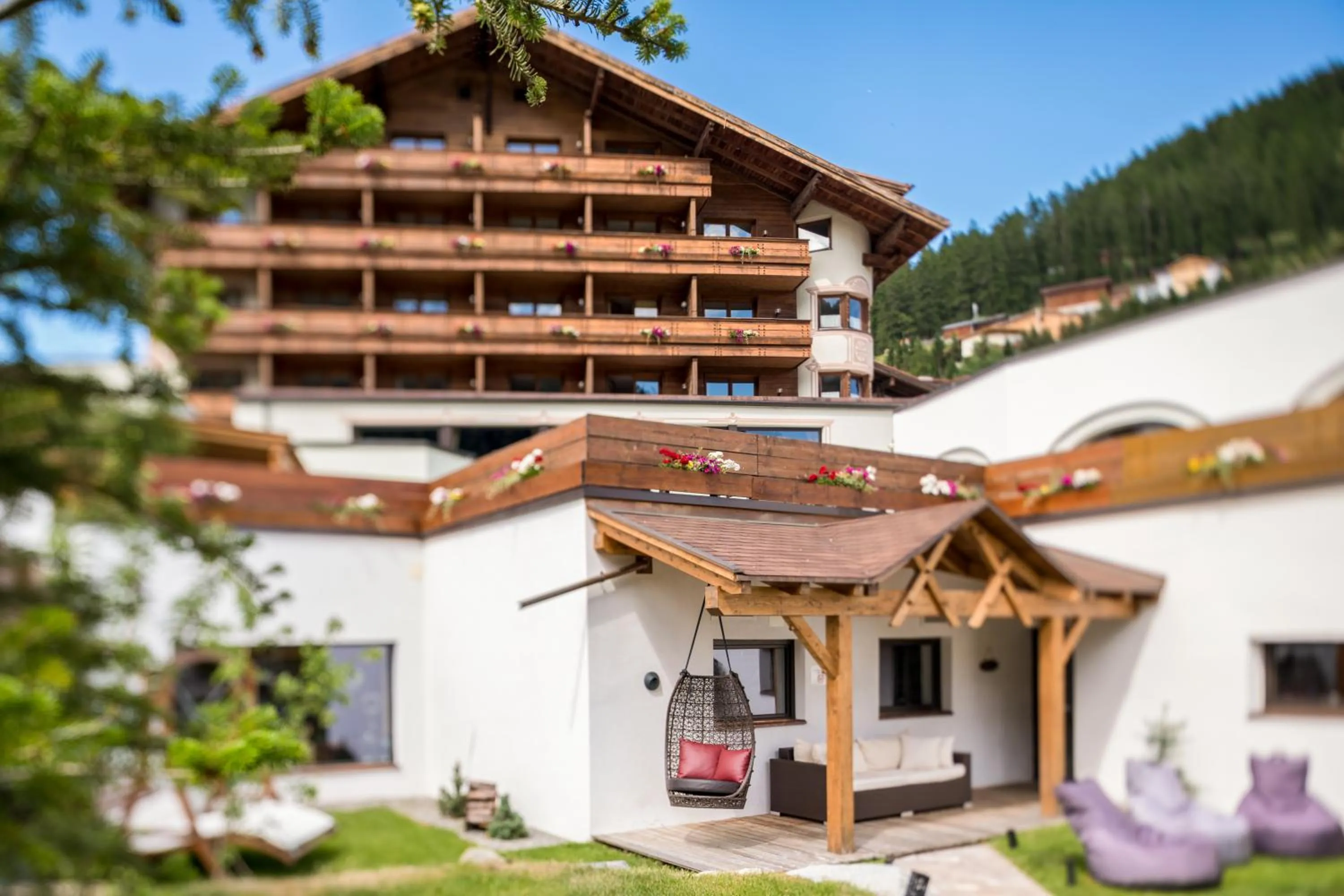 Property building in Beauty & Wellness Hotel Tirolerhof