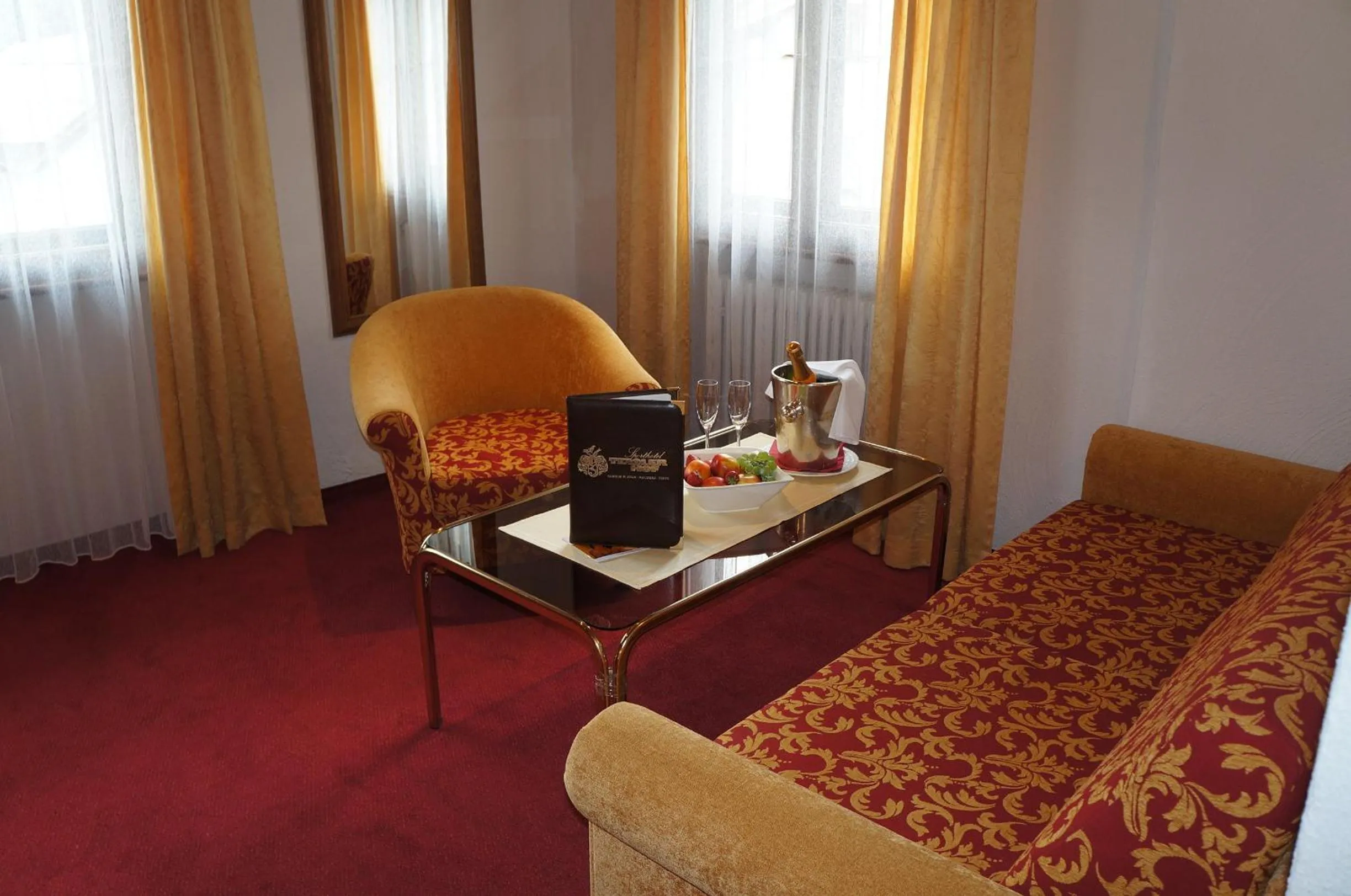 Photo of the whole room, Bed in Beauty & Wellness Hotel Tirolerhof