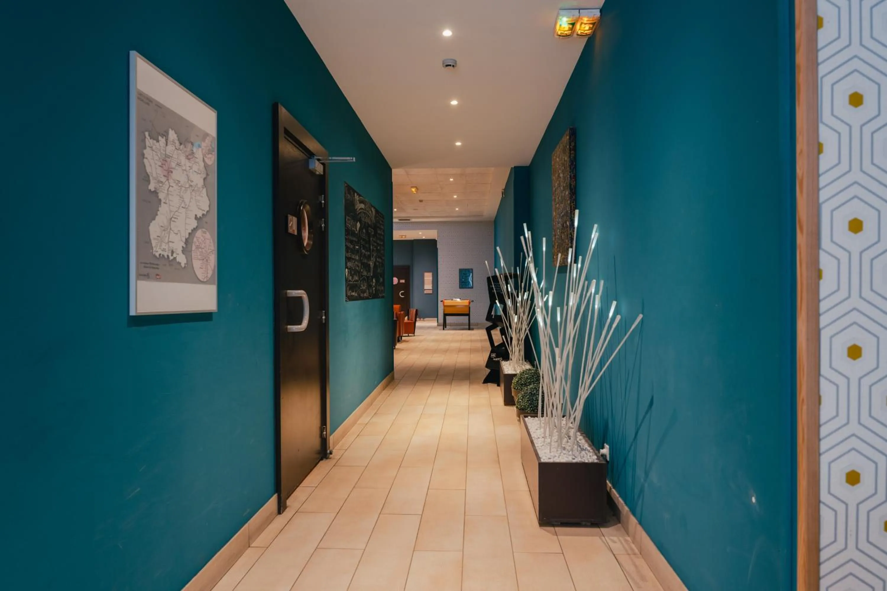 Lobby or reception in Comfort Aparthotel Saint-Etienne