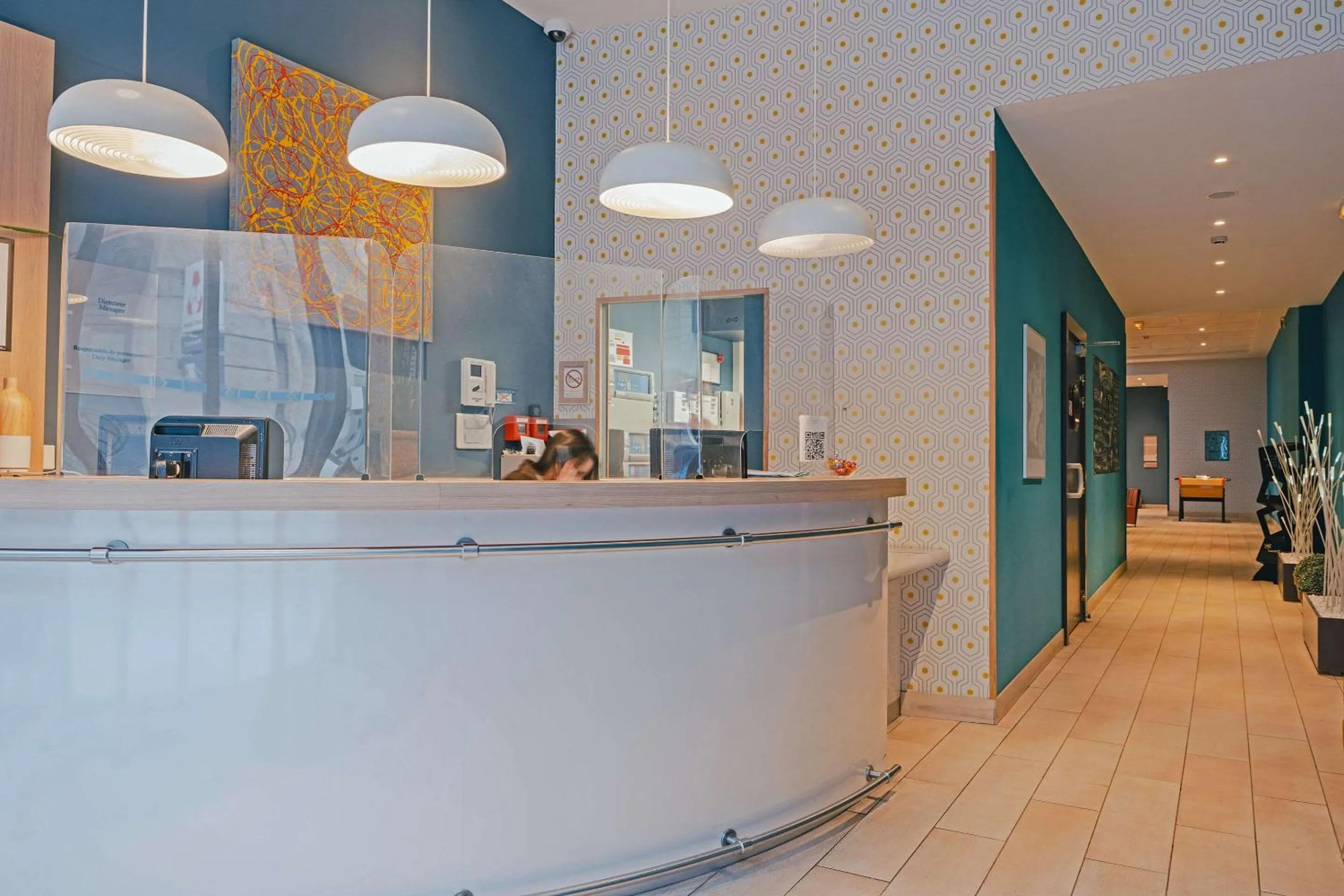 Lobby or reception in Comfort Aparthotel Saint-Etienne