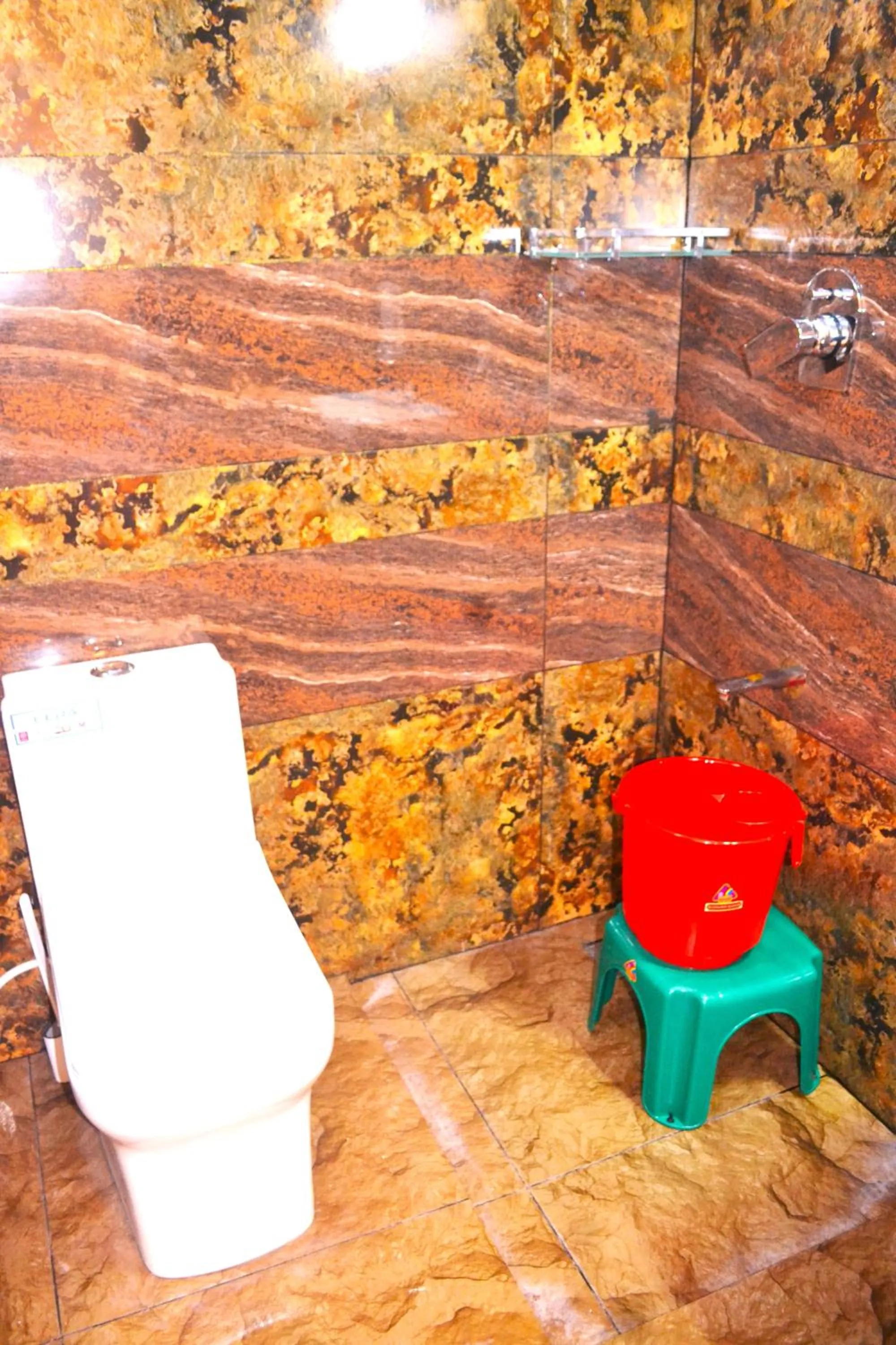 Toilet in Arabian Nights Munnar Pool Villa