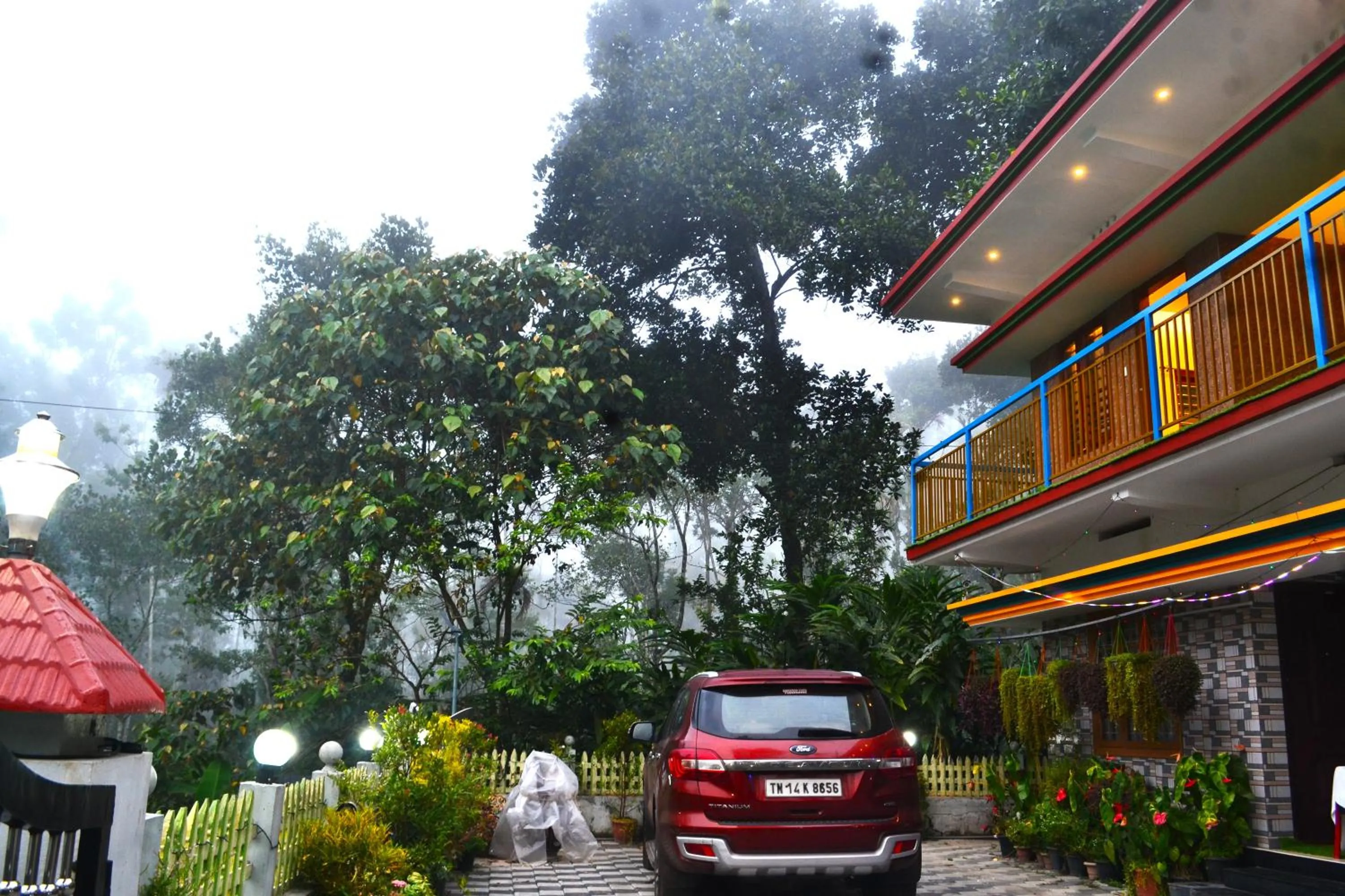 Property building in Arabian Nights Munnar Pool Villa