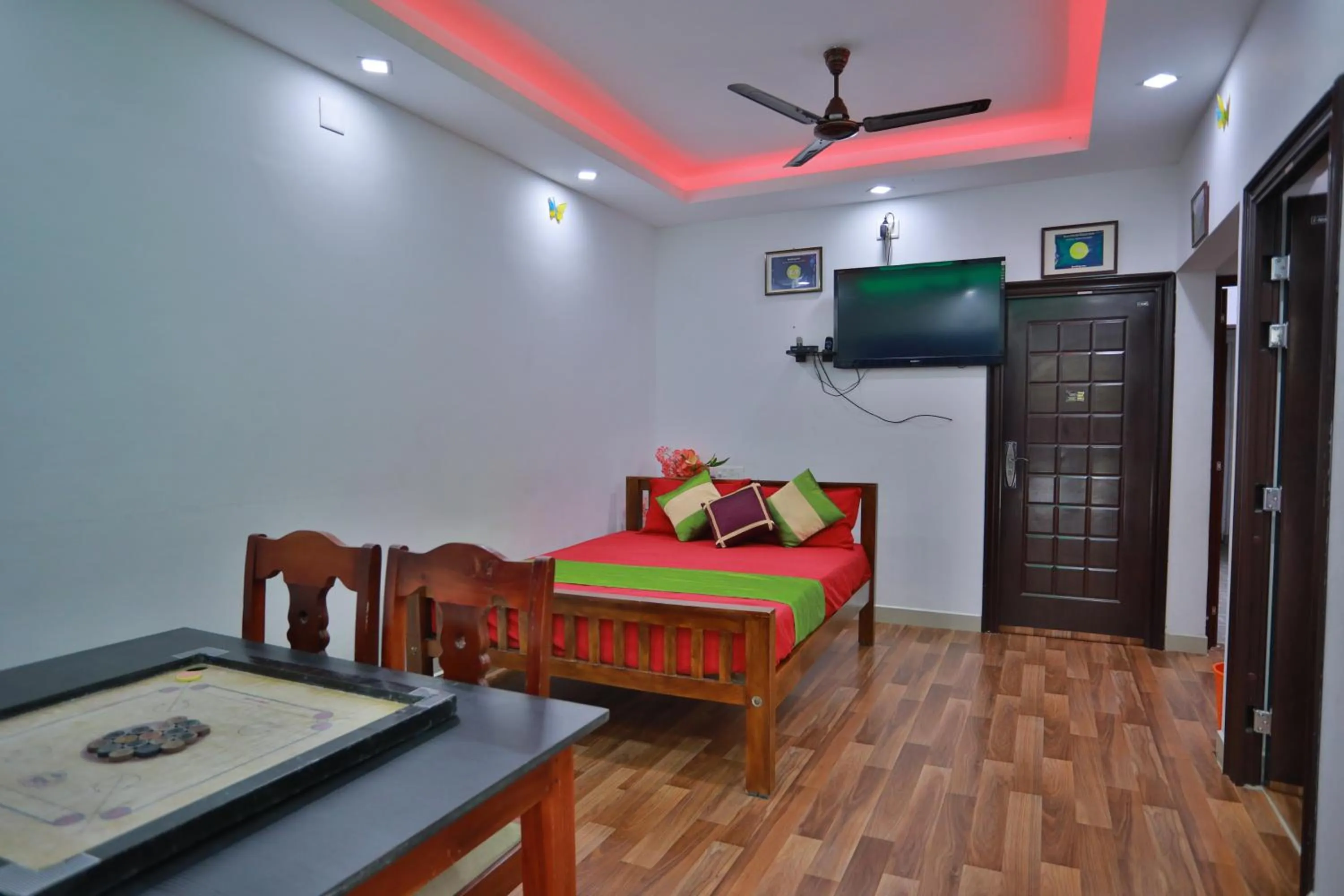 Living room in Arabian Nights Munnar Pool Villa