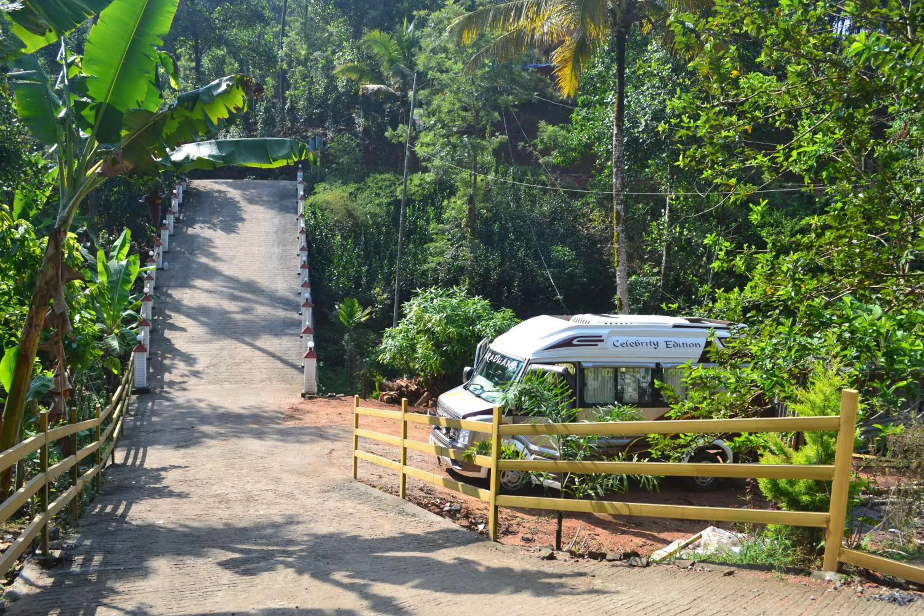 Facade/entrance in Arabian Nights Munnar Pool Villa