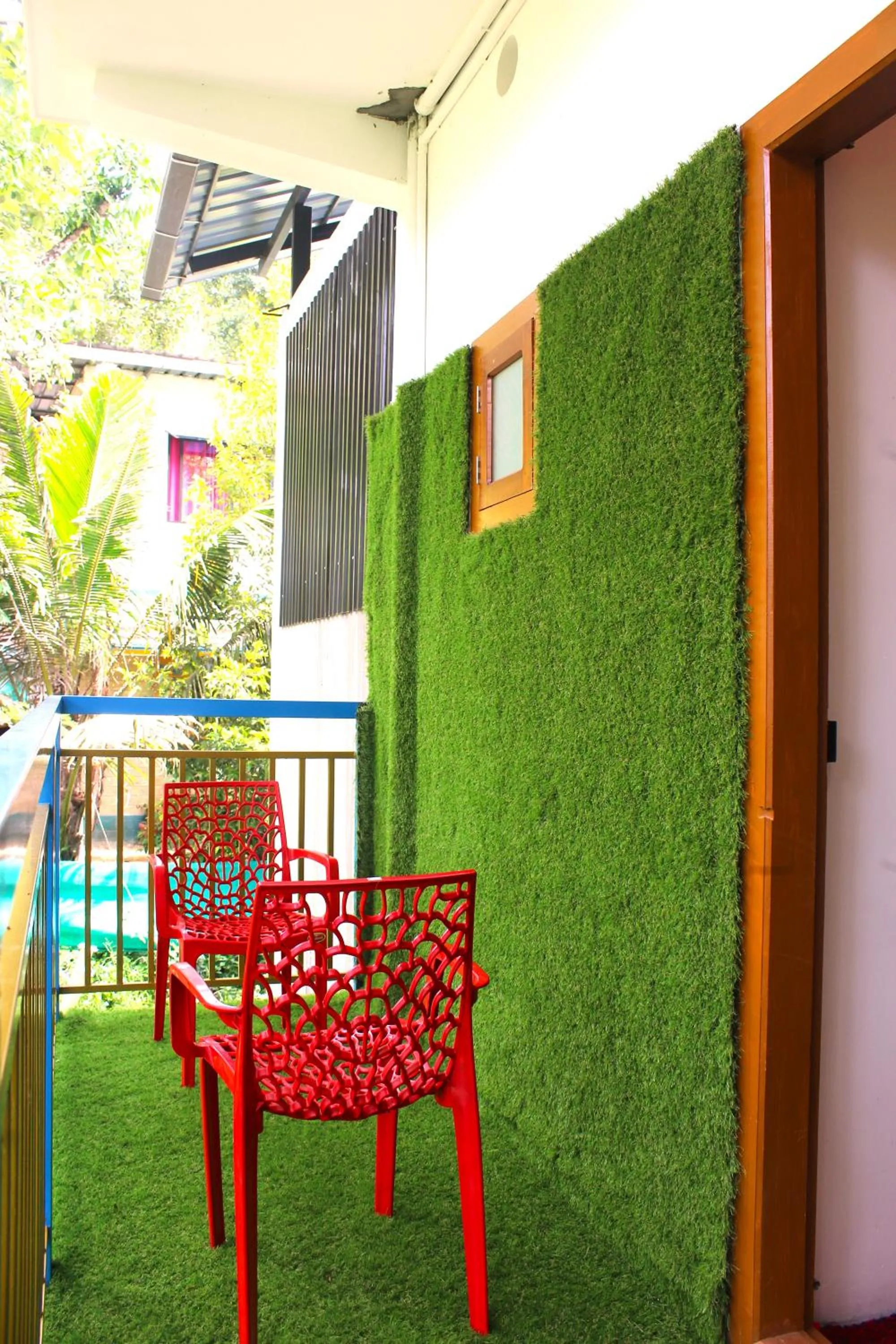 Patio in Arabian Nights Munnar Pool Villa