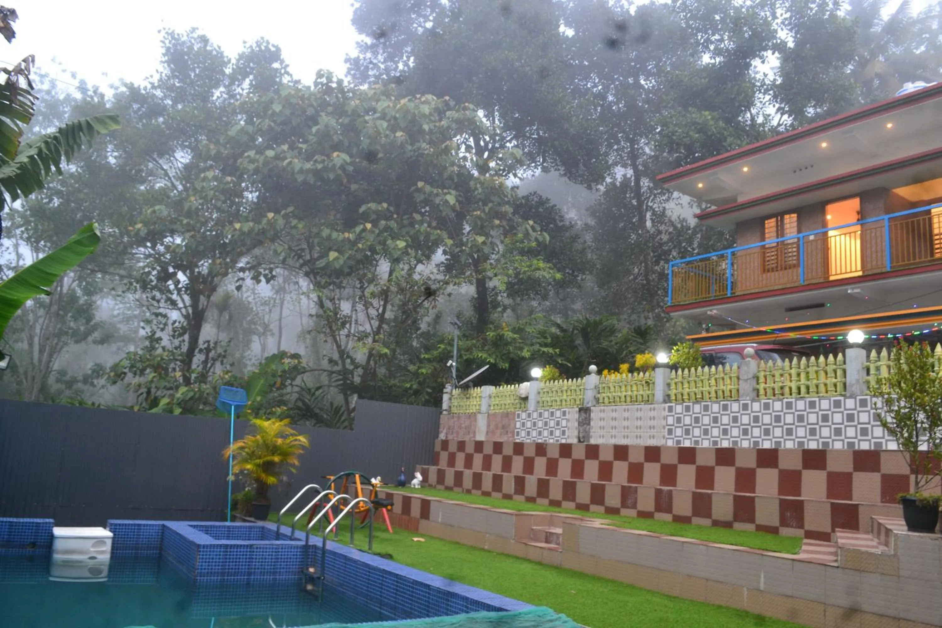 Kitchen or kitchenette in Arabian Nights Munnar Pool Villa