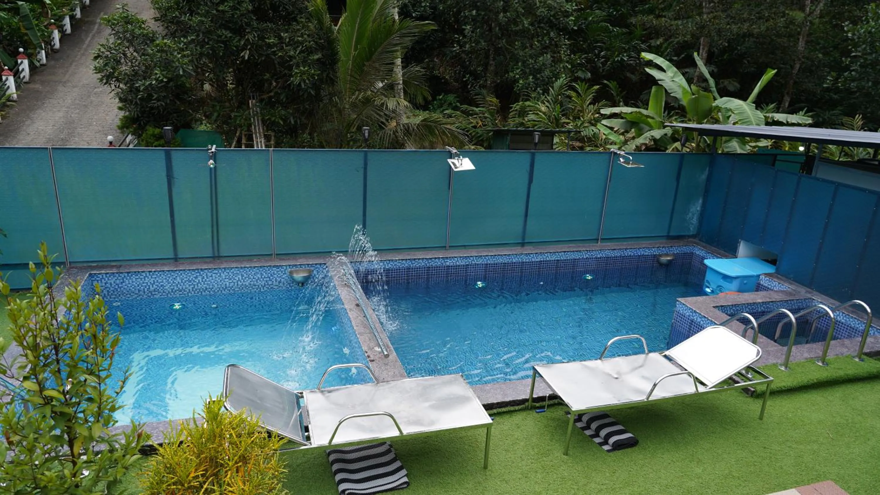 Pool view in Arabian Nights Munnar Pool Villa