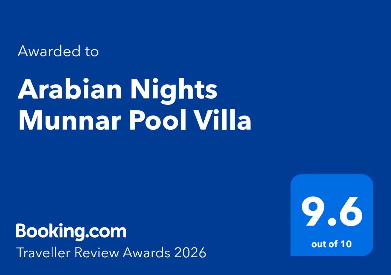 Property logo or sign in Arabian Nights Munnar,Family Villa with Pool