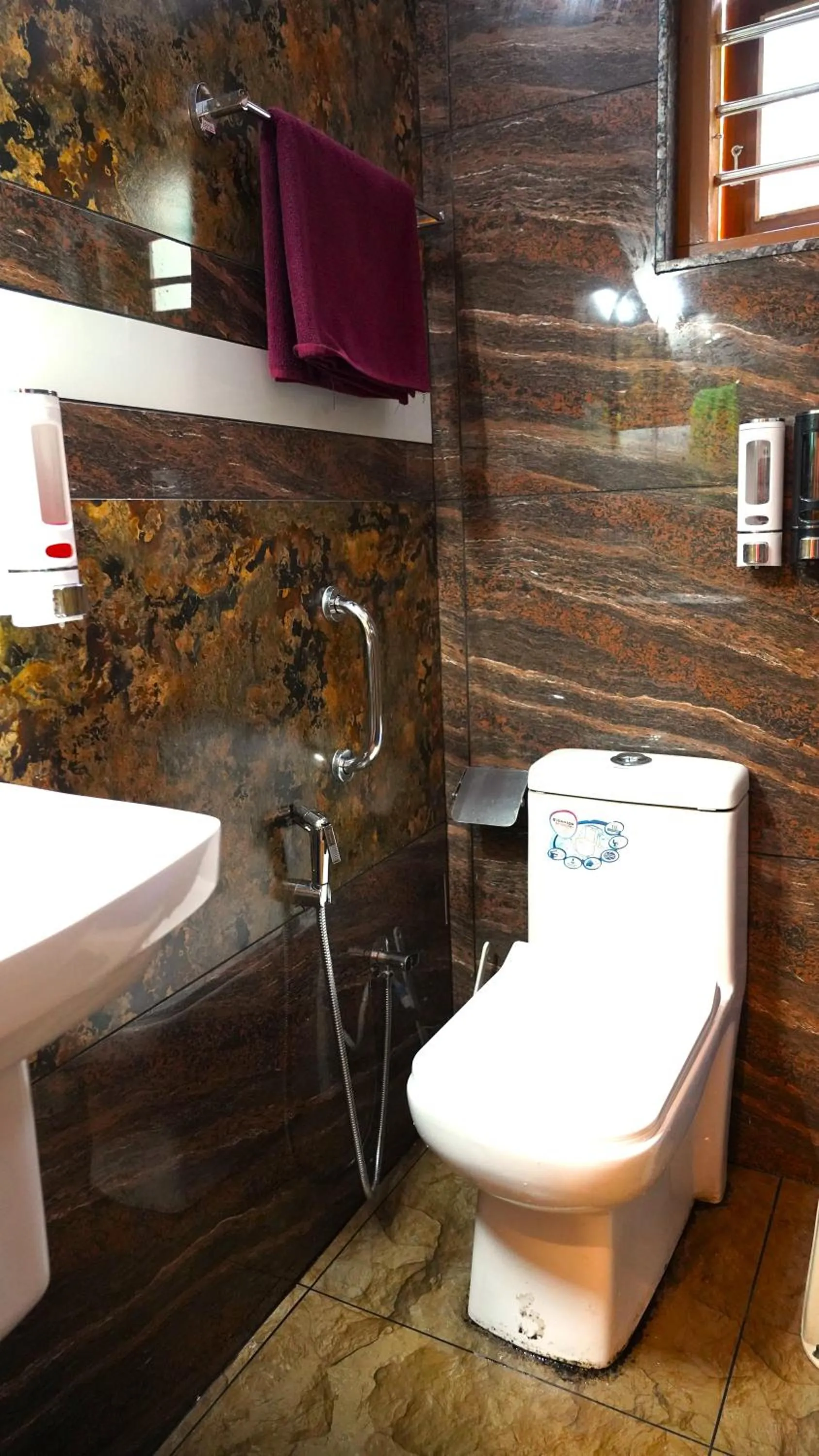 Shower in Arabian Nights Munnar Pool Villa