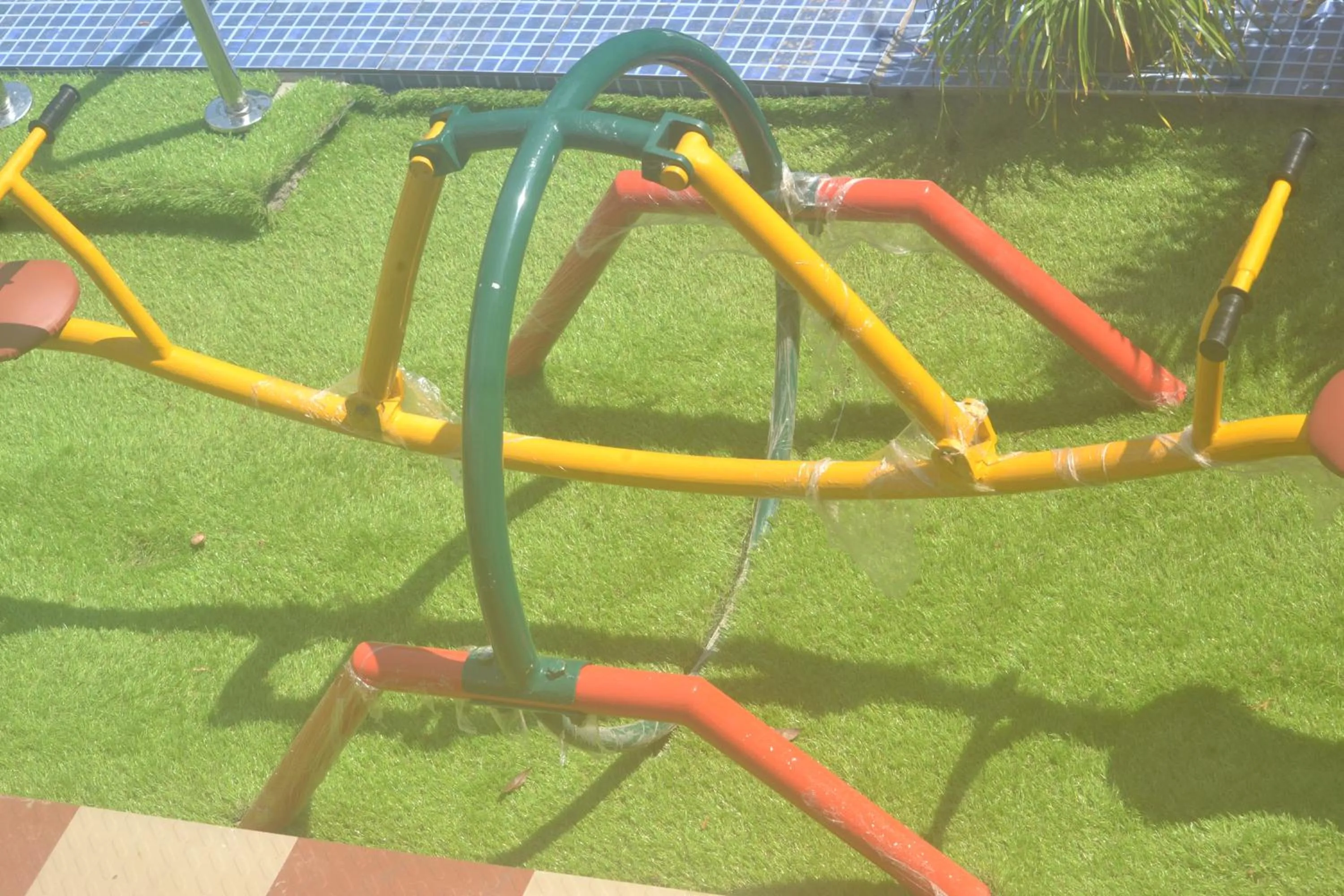 Children play ground in Arabian Nights Munnar Pool Villa