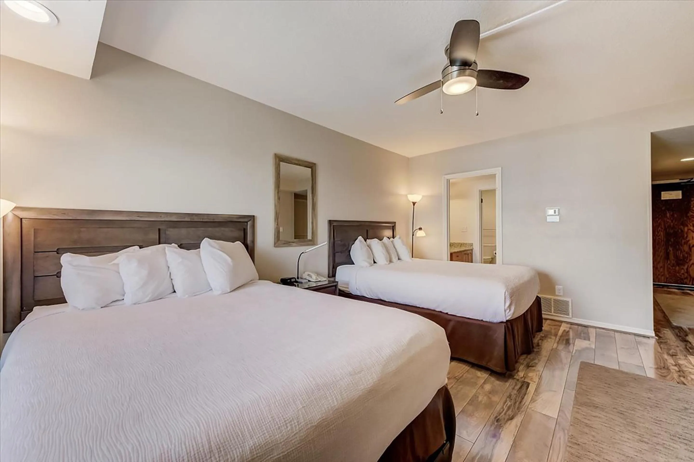 Bed in Shadow Ridge by All Seasons Resort Lodging