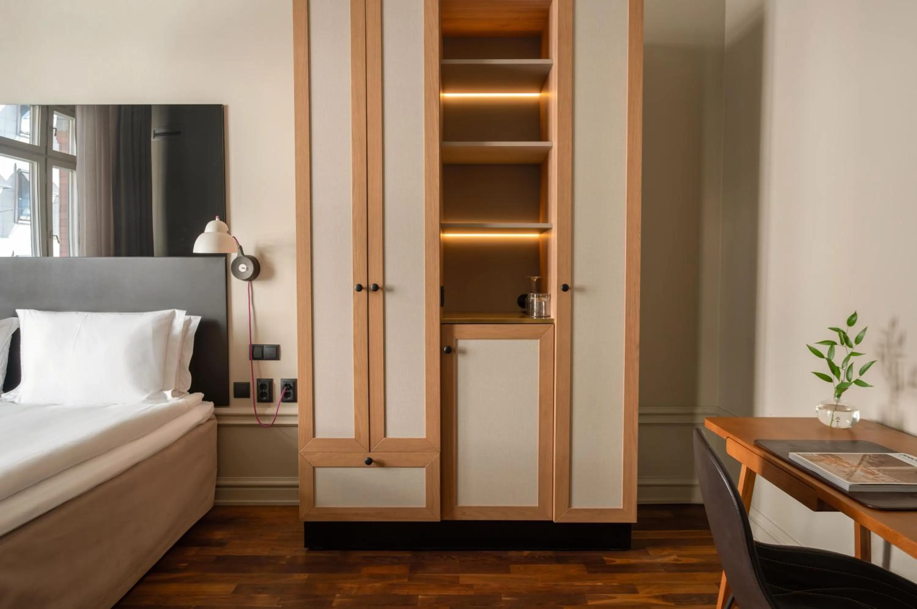 storage, Bed in Nobis Hotel Stockholm, a Member of Design Hotels