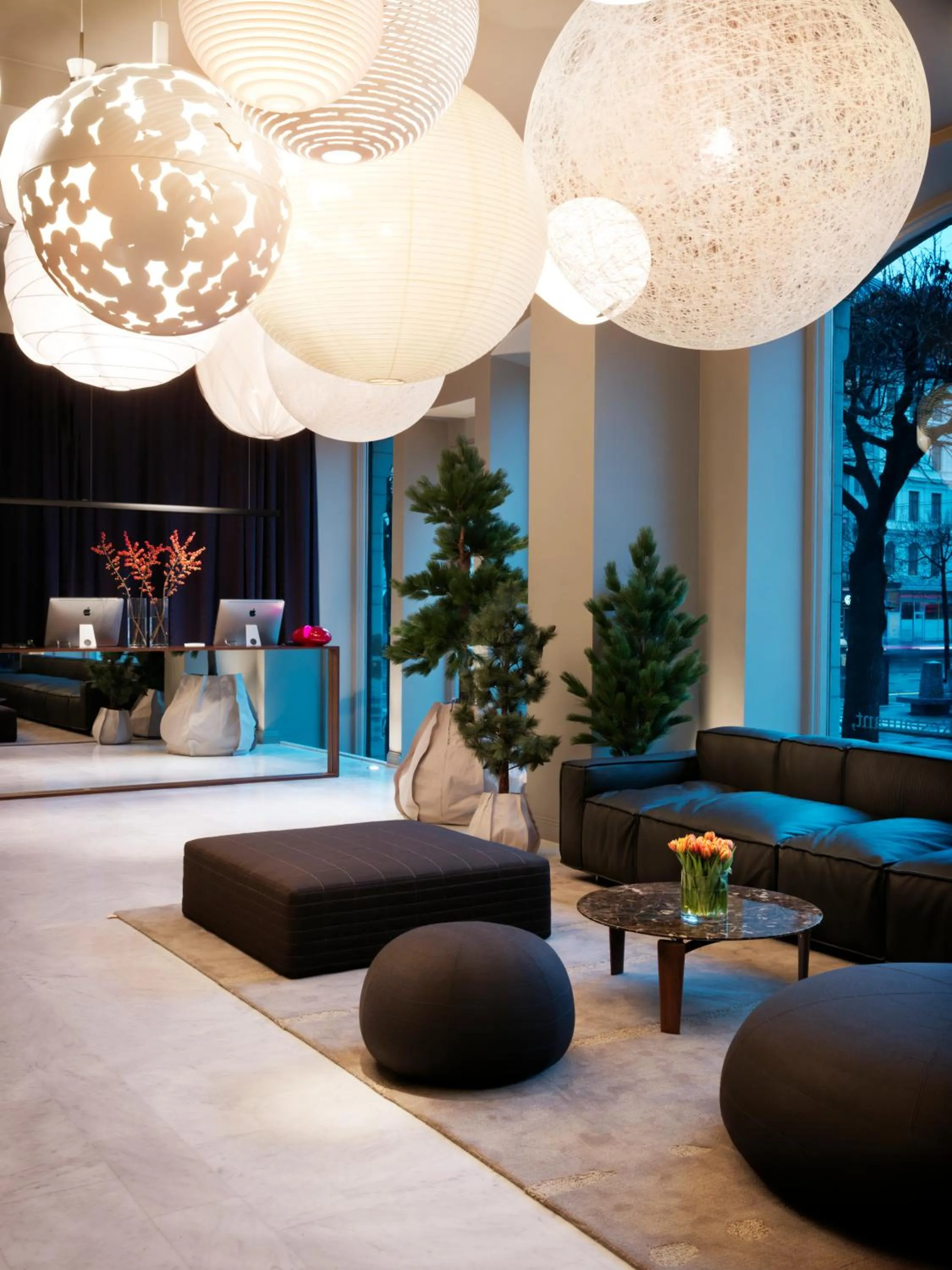 Lobby or reception in Nobis Hotel Stockholm, a Member of Design Hotels