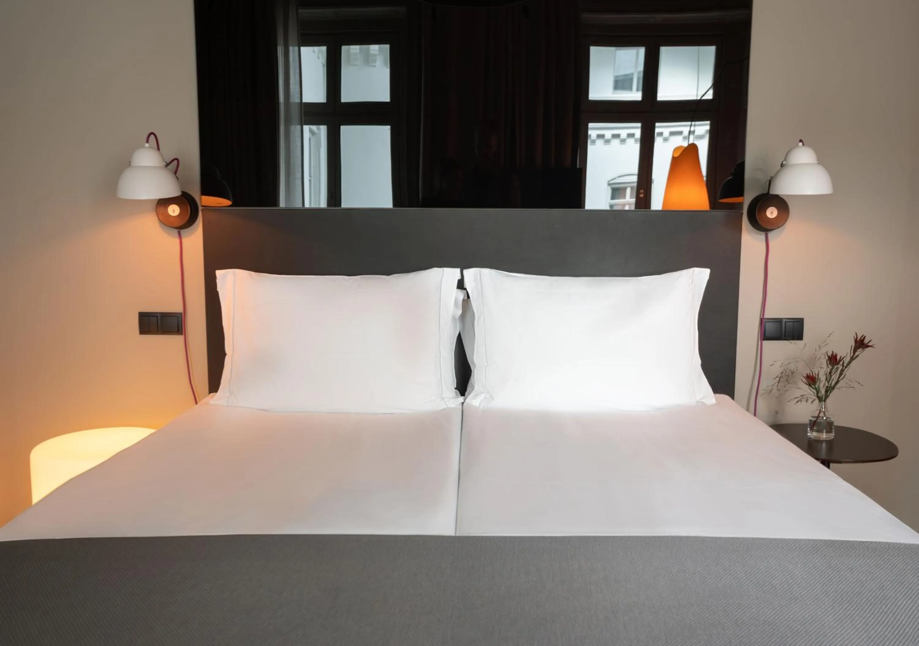 Bed in Nobis Hotel Stockholm, a Member of Design Hotels