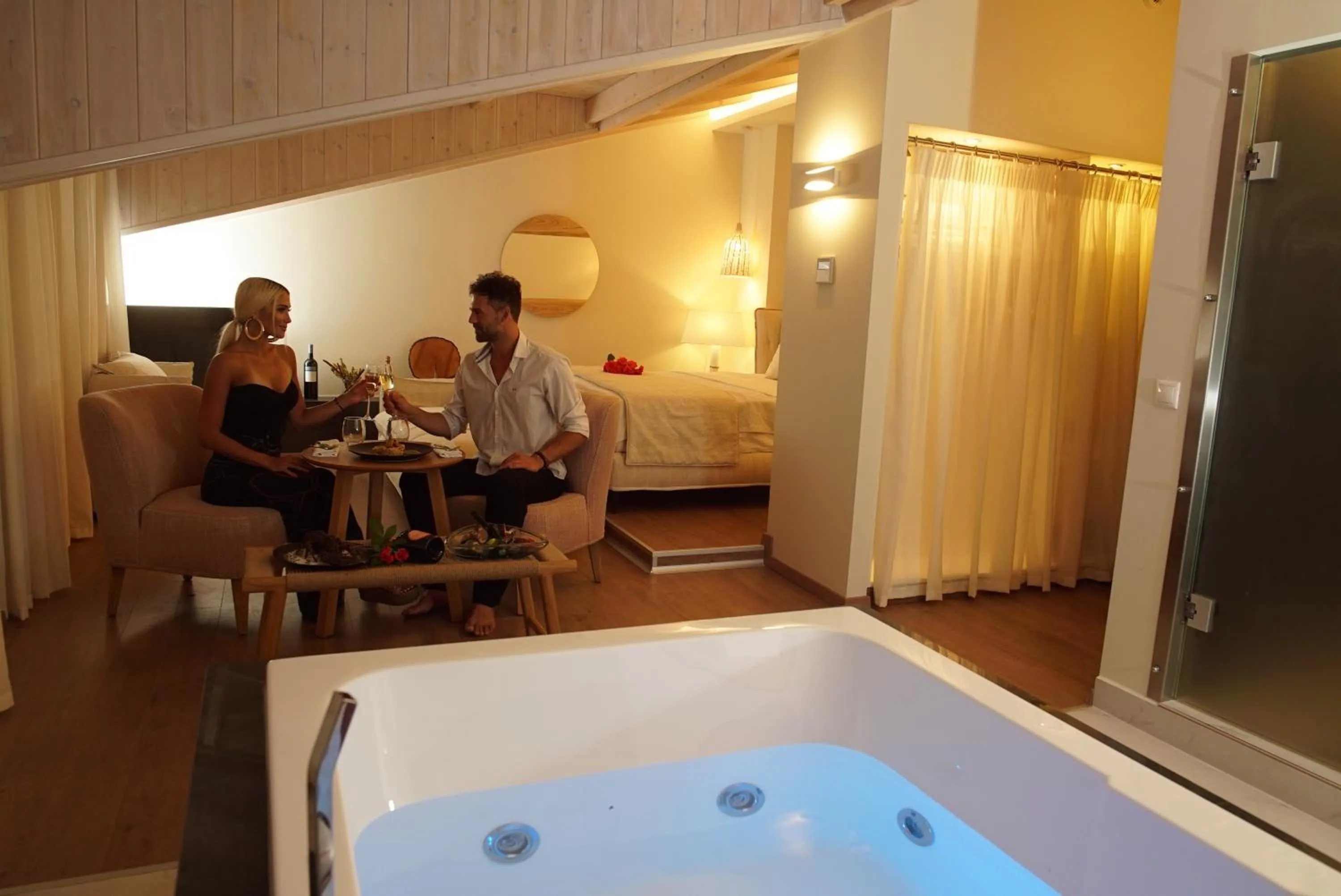 People in Litohoro Olympus Resort Villas & Spa