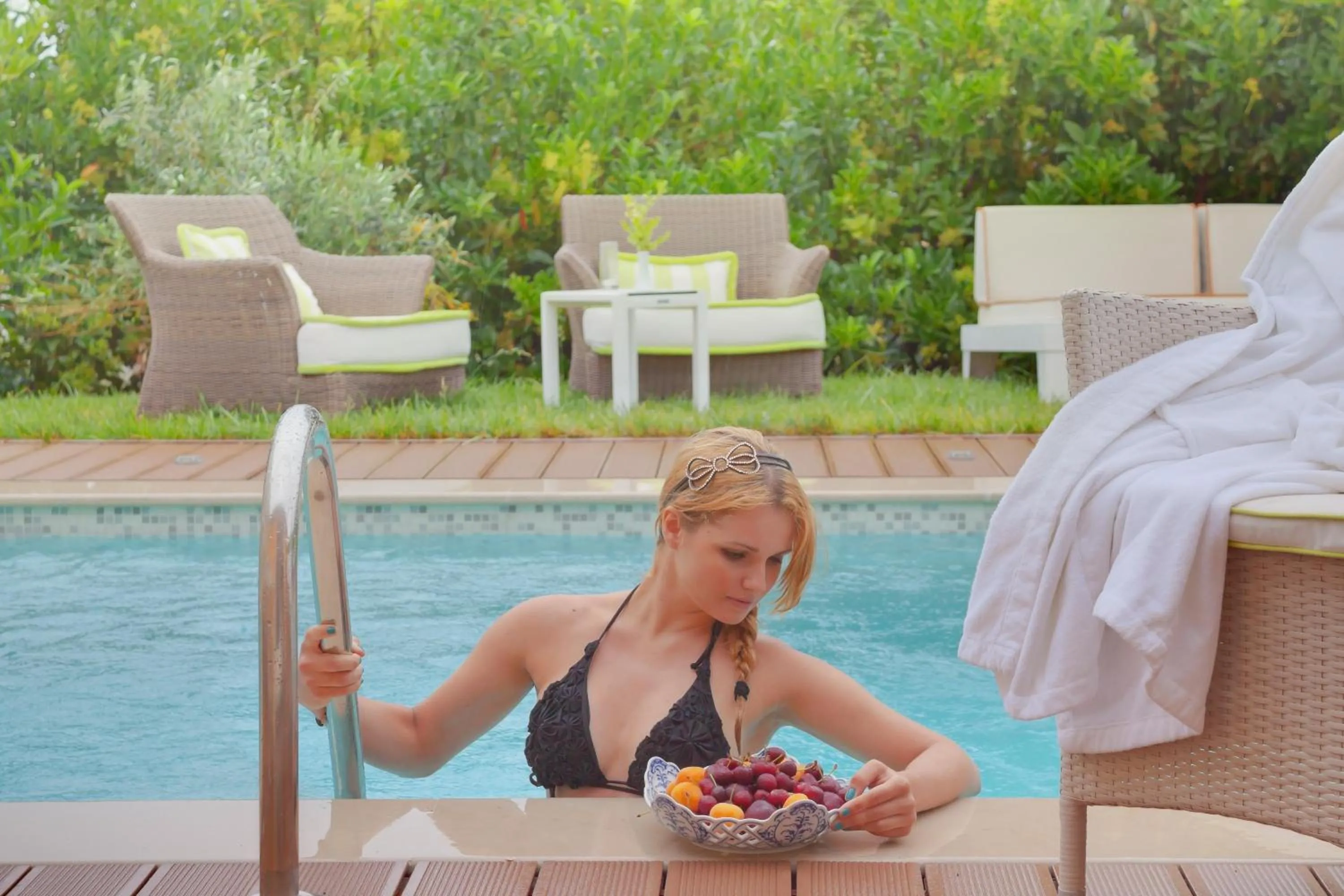 Dining area in Litohoro Olympus Resort Villas & Spa