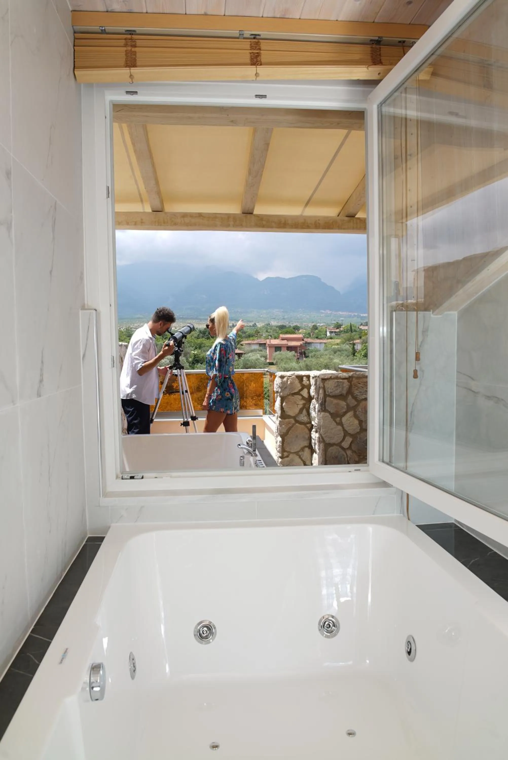 Balcony/Terrace in Litohoro Olympus Resort Villas & Spa