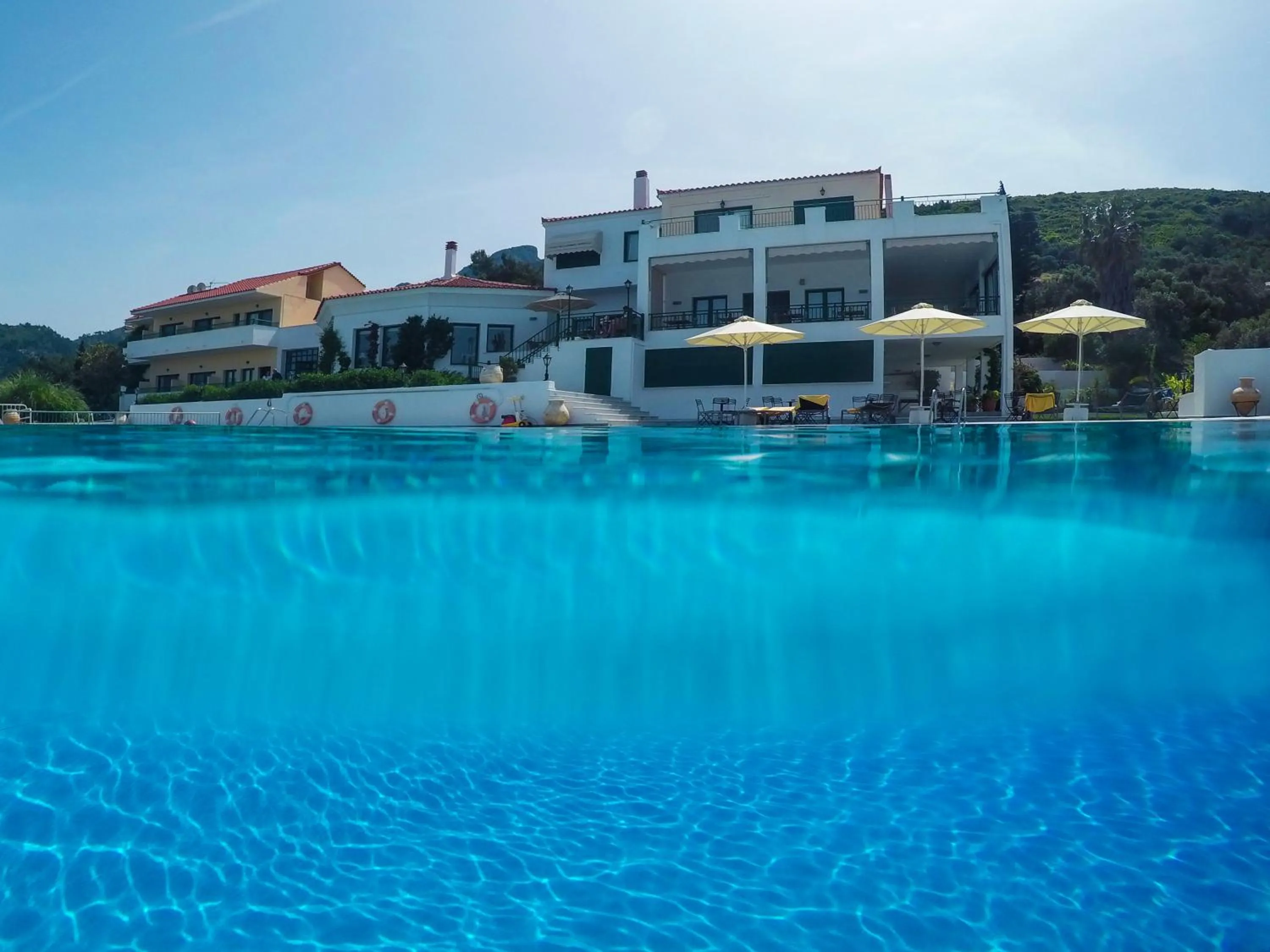 Swimming pool in Kalidon Panorama Hotel
