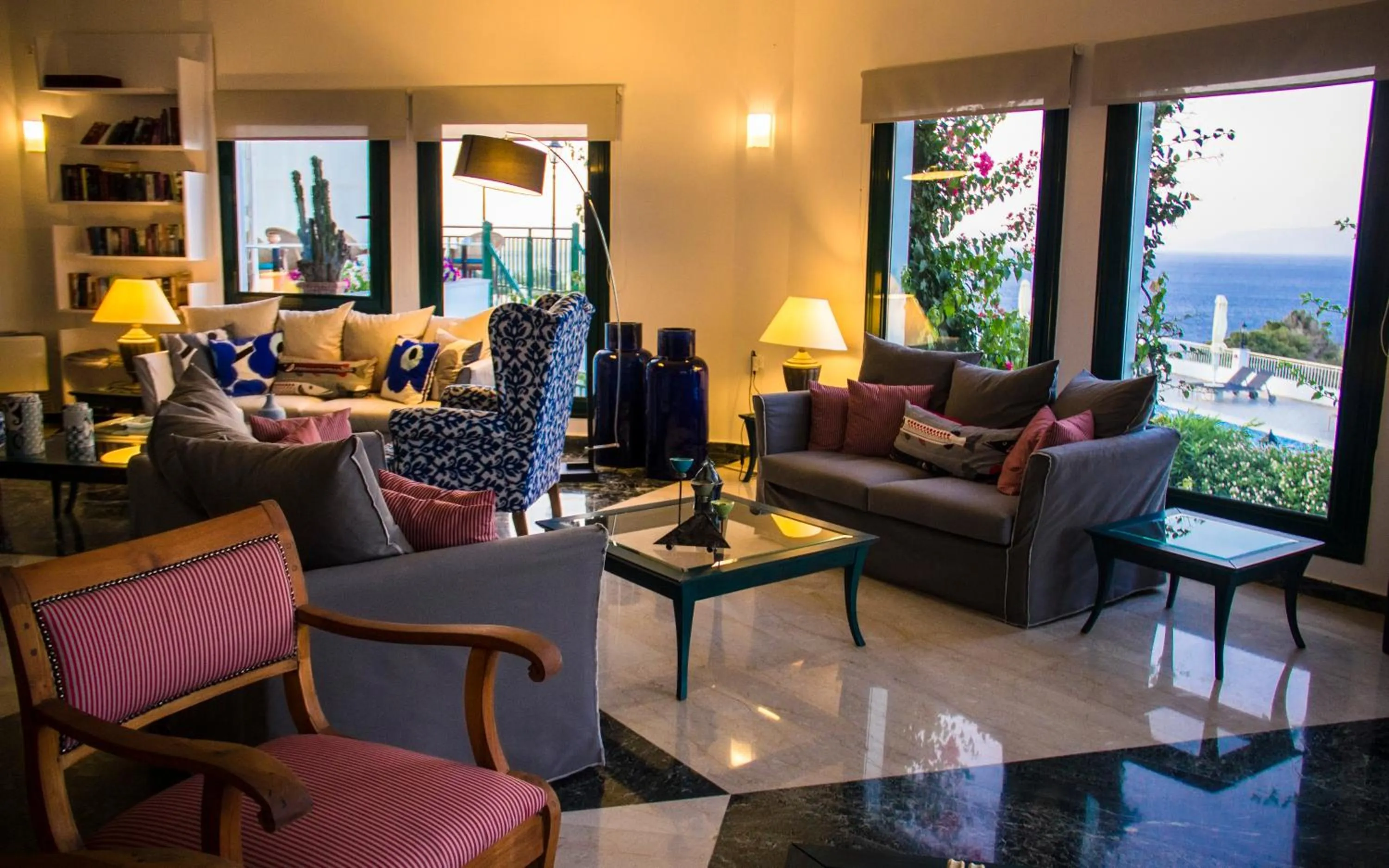 Lounge or bar in Kalidon Panorama Hotel