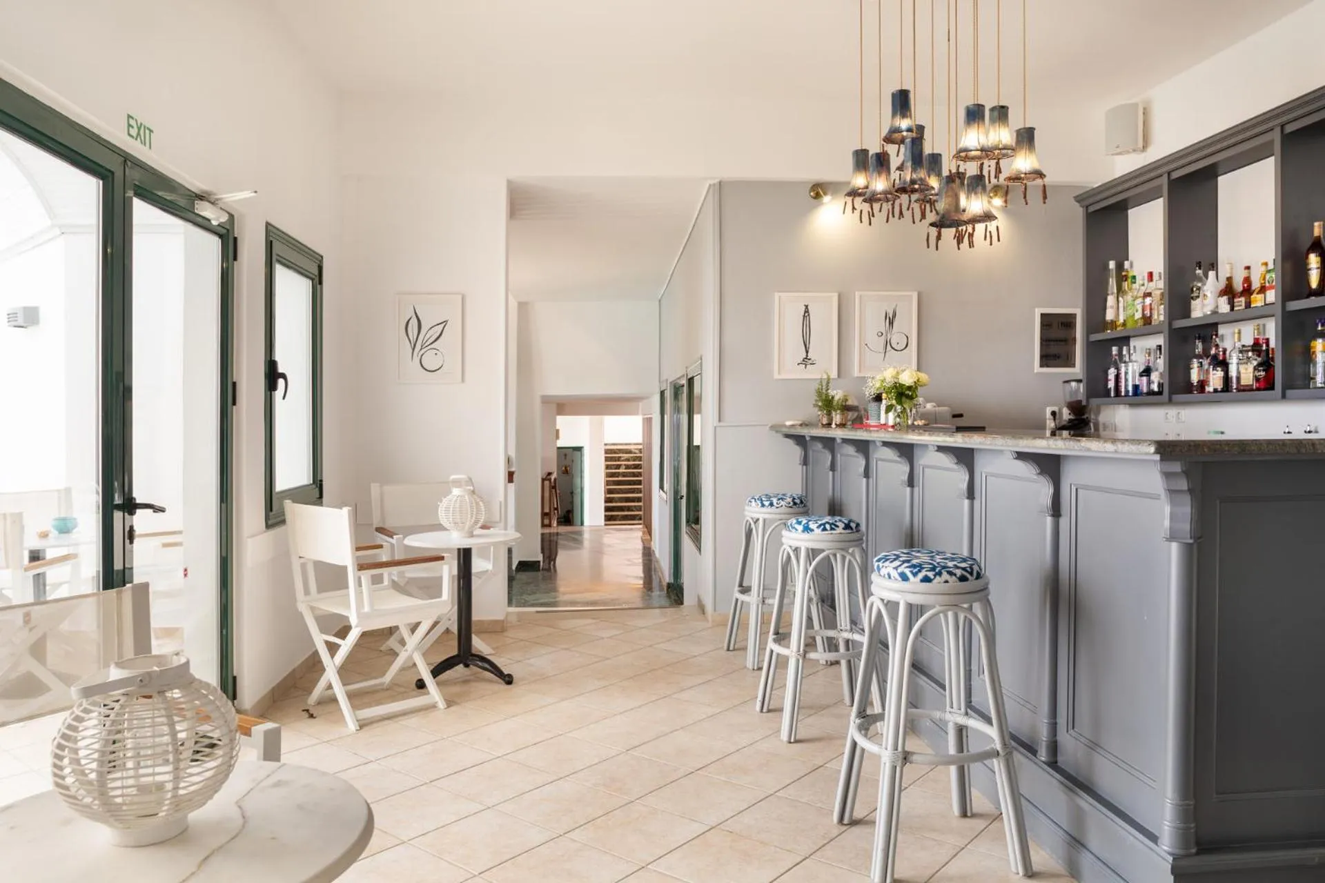 Lounge or bar in Kalidon Panorama Hotel